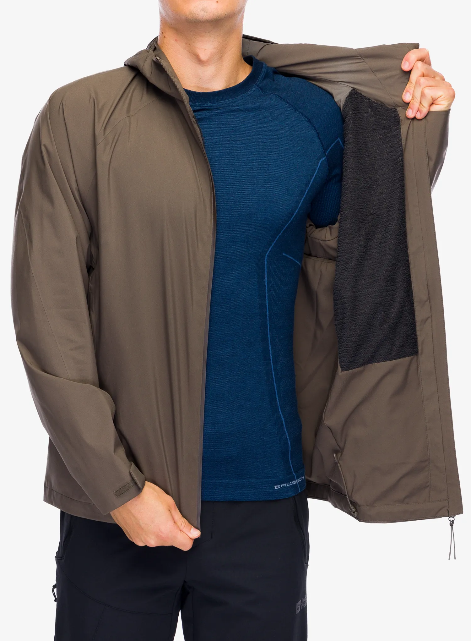 Sintetična jakna Jack Wolfskin Prelight 2L Ins Jacket - cold coffee