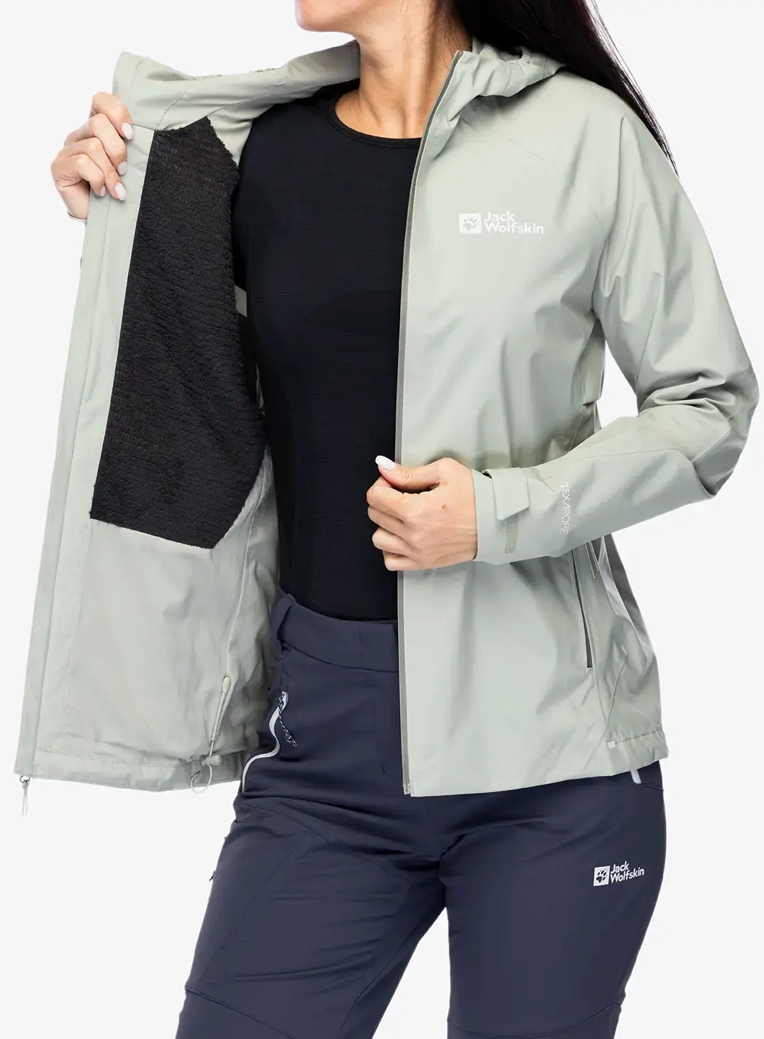 Ženska sintetična jakna Jack Wolfskin Prelight 2L Ins Jacket - mint leaf
