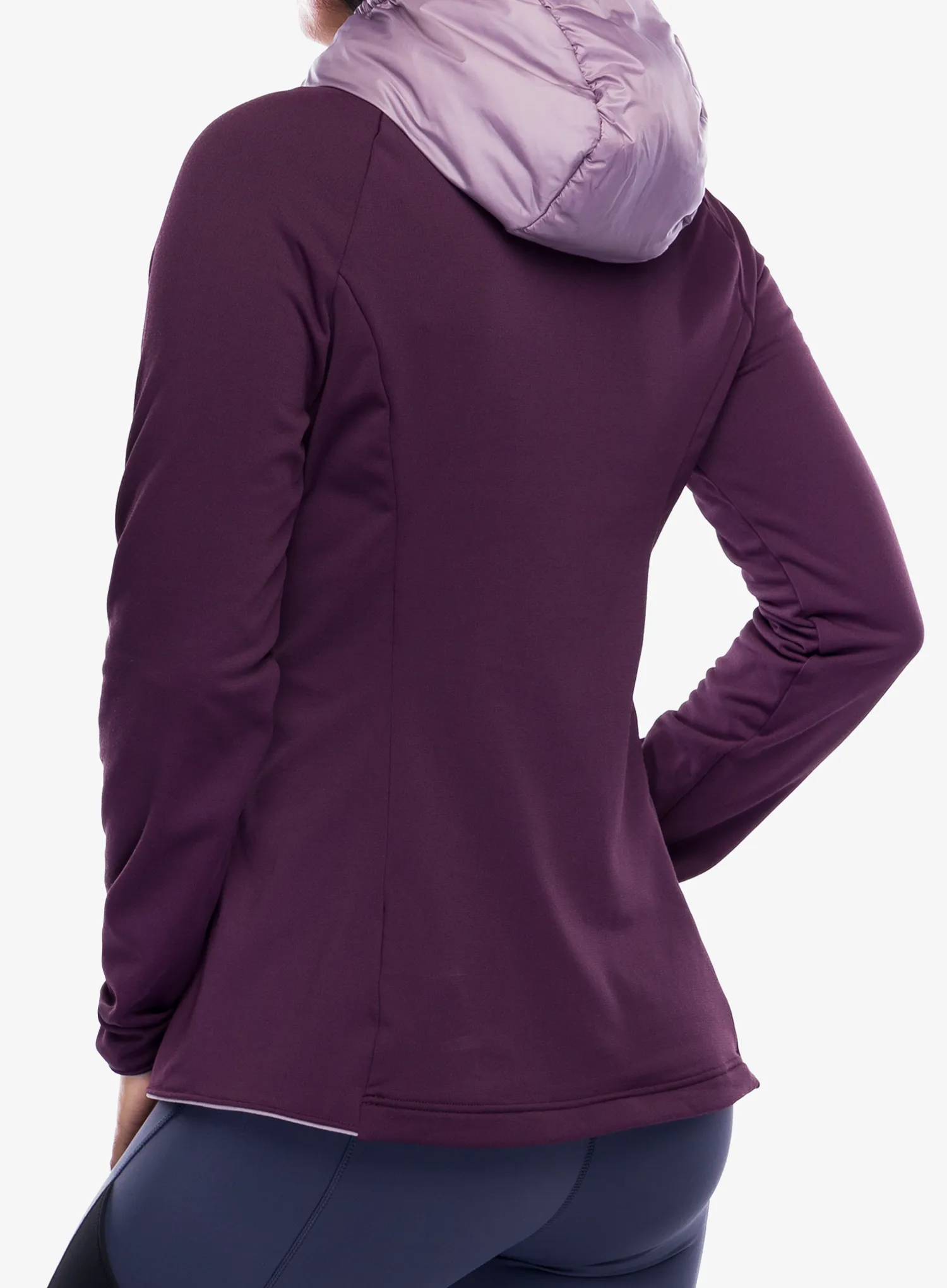 Ženska hibridna jakna Jack Wolfskin Routeburn Pro Hybrid - wild blossom