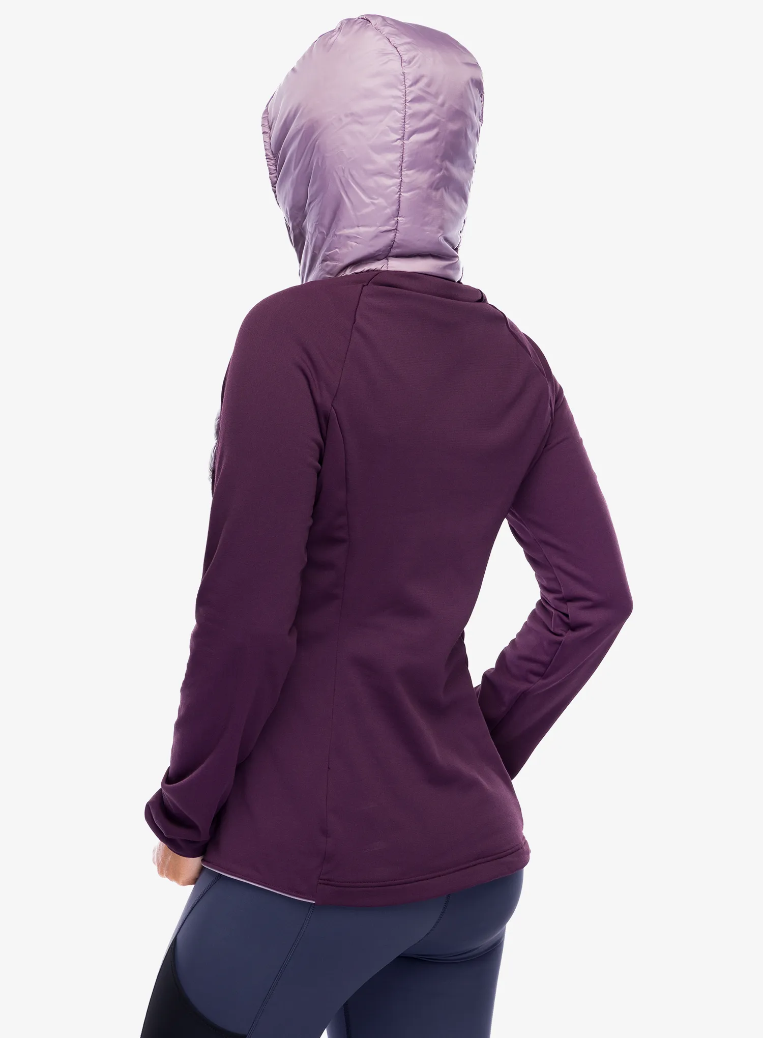 Ženska hibridna jakna Jack Wolfskin Routeburn Pro Hybrid - wild blossom
