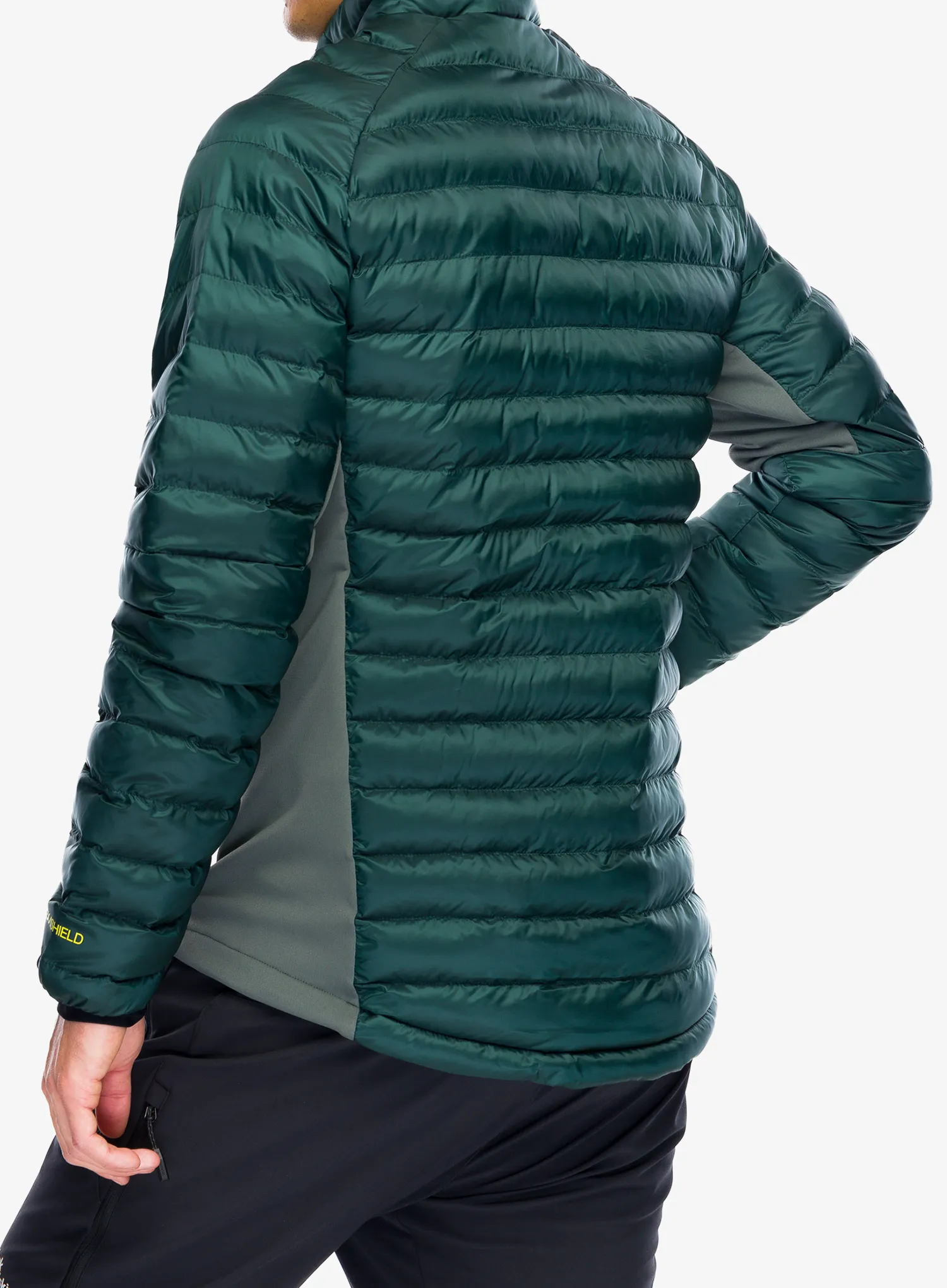 Sintetična jakna Jack Wolfskin Routeburn Pro Ins Jacket - black olive/firefly