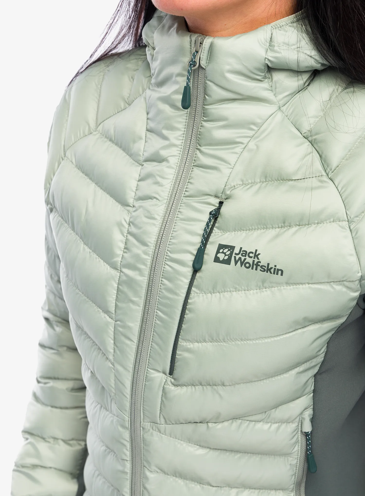 Ženska sintetična jakna Jack Wolfskin Routeburn Pro Ins Jacket - mint leaf