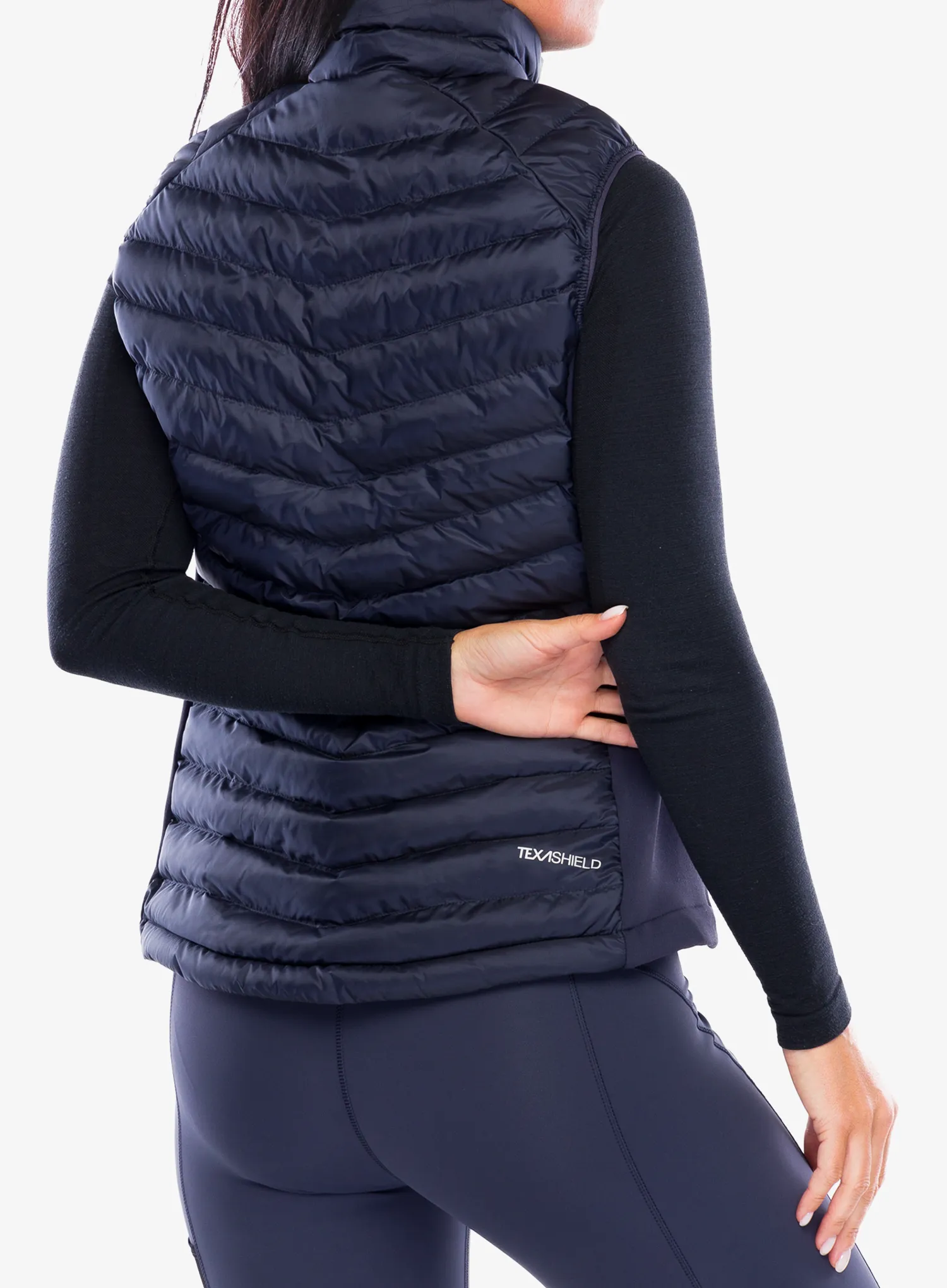 Ženski brezrokavnik Jack Wolfskin Routeburn Pro Ins Vest - graphite/cool grey