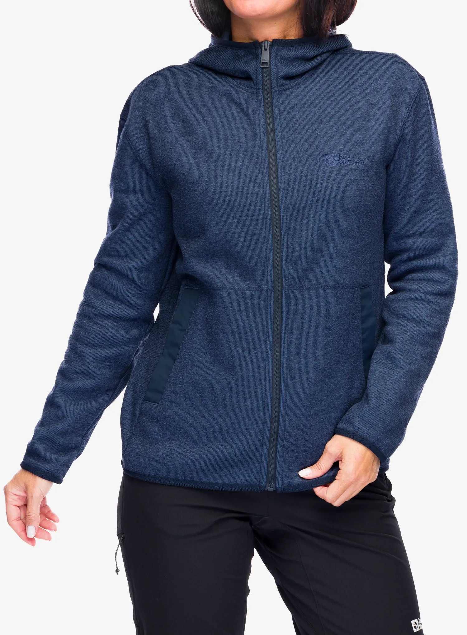 Flis Jack Wolfskin Tannenspur Jacket - night blue