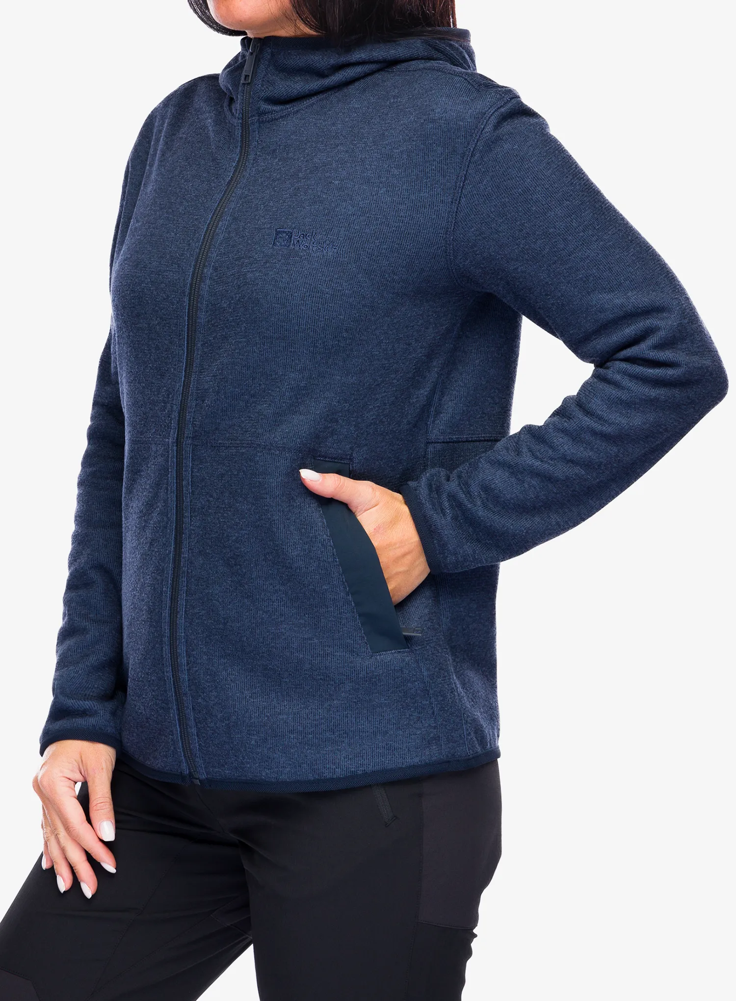 Flis Jack Wolfskin Tannenspur Jacket - night blue
