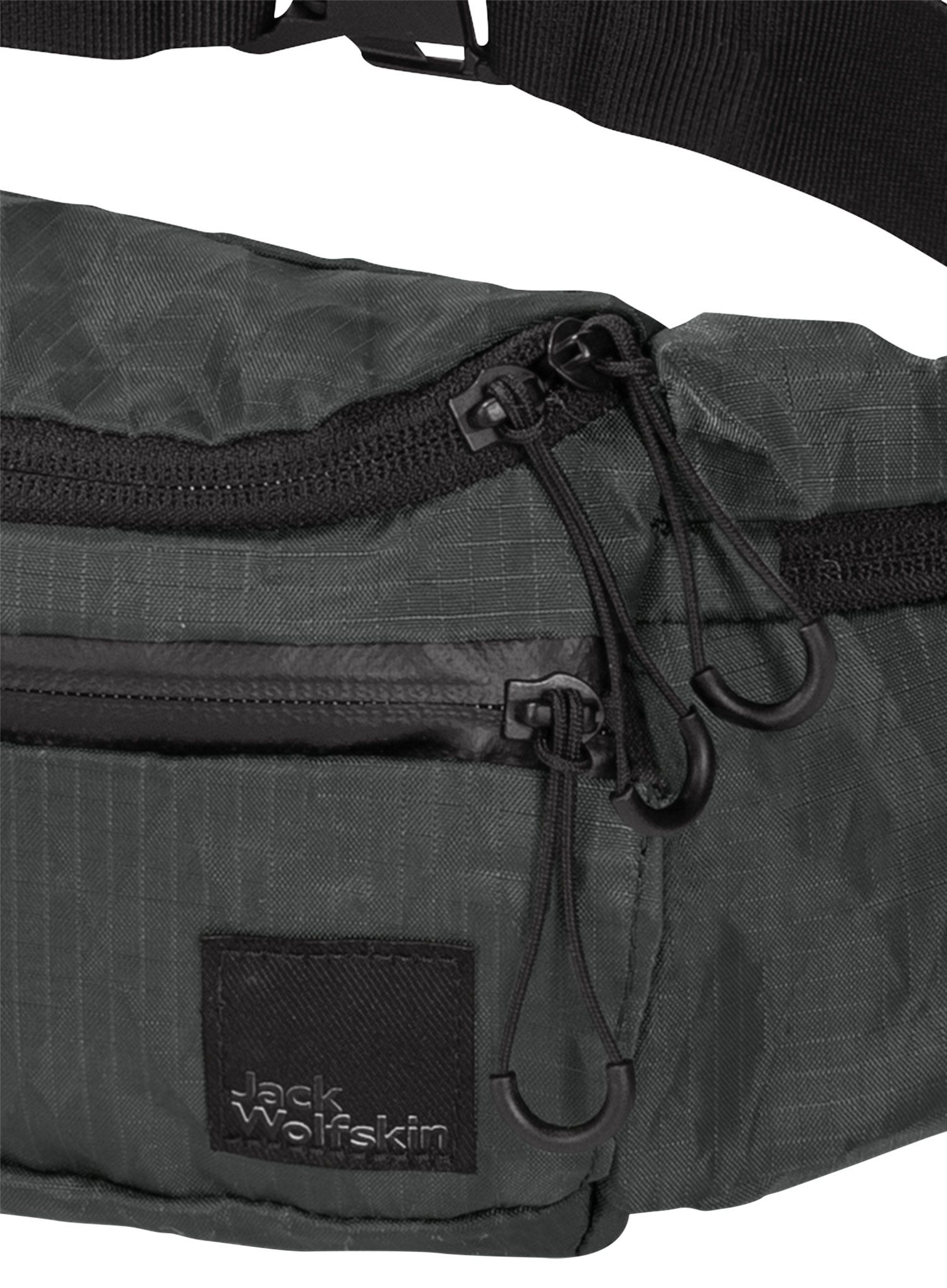 Torbica za okoli pasu Jack Wolfskin Wandermood Crossbody - granite black
