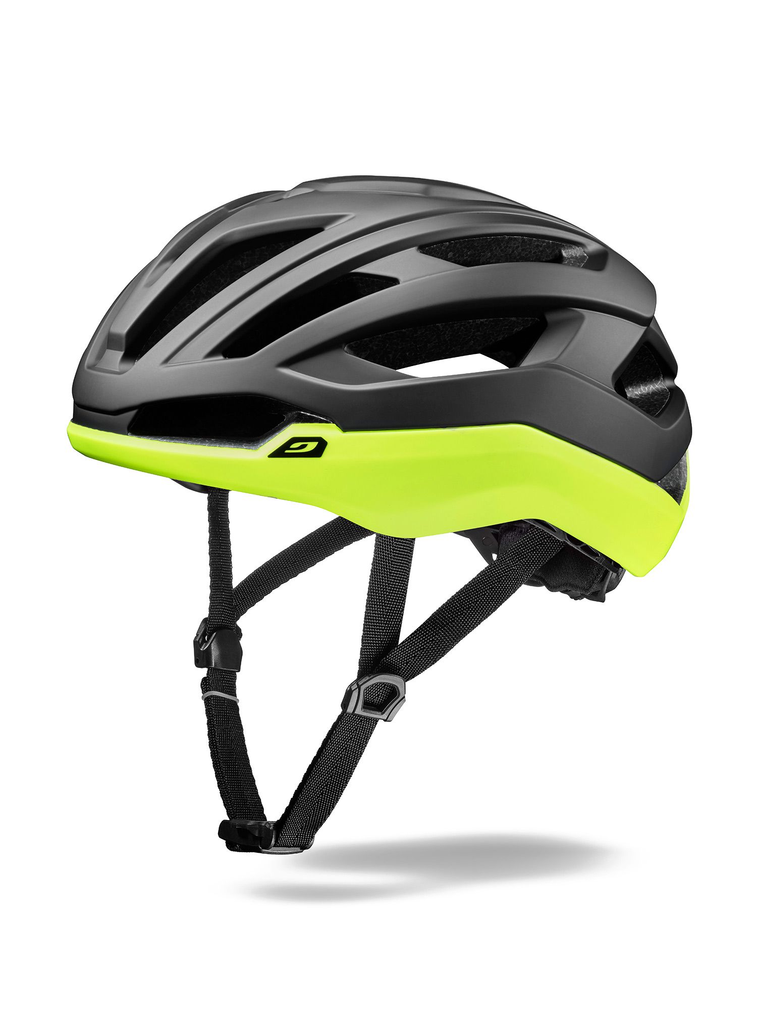 Kolesarska čelada Julbo Fast Lane - black/fluo yellow