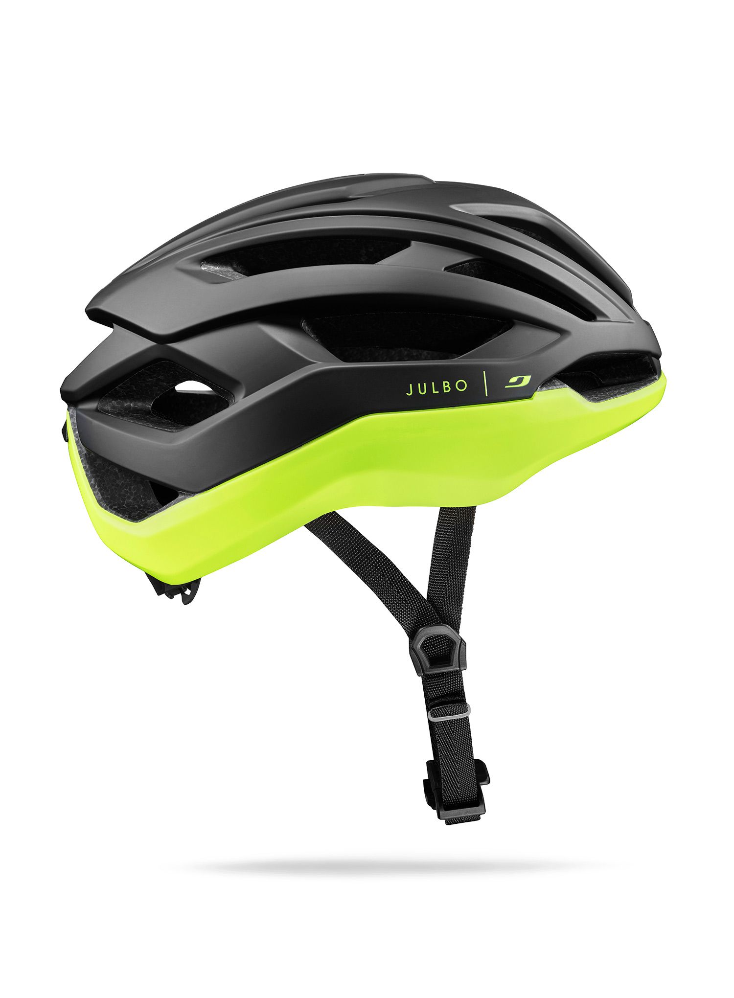 Kolesarska čelada Julbo Fast Lane - black/fluo yellow