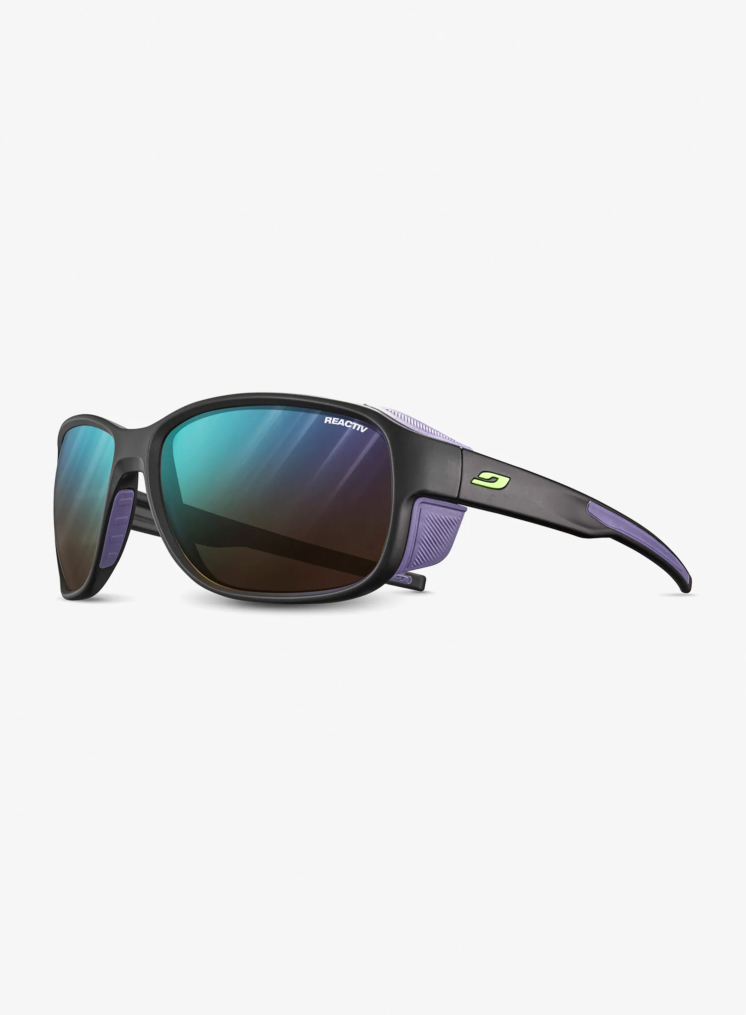 Gorska očala Julbo Montebianco 2 - REACTIV 2-4 - black mat/purple