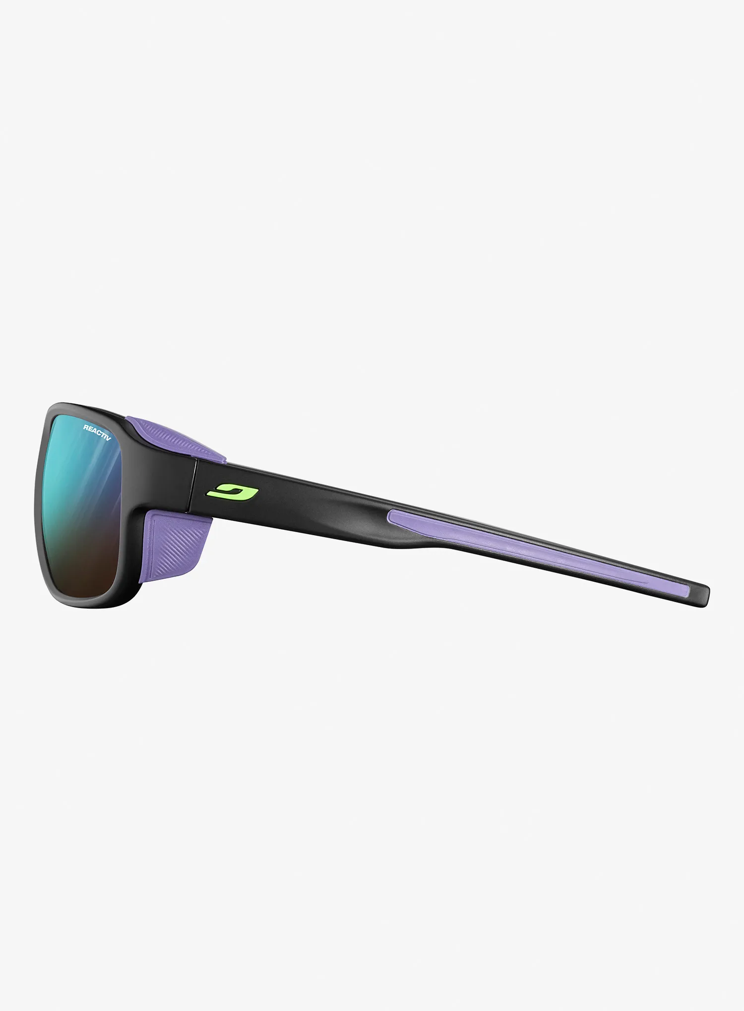 Gorska očala Julbo Montebianco 2 - REACTIV 2-4 - black mat/purple