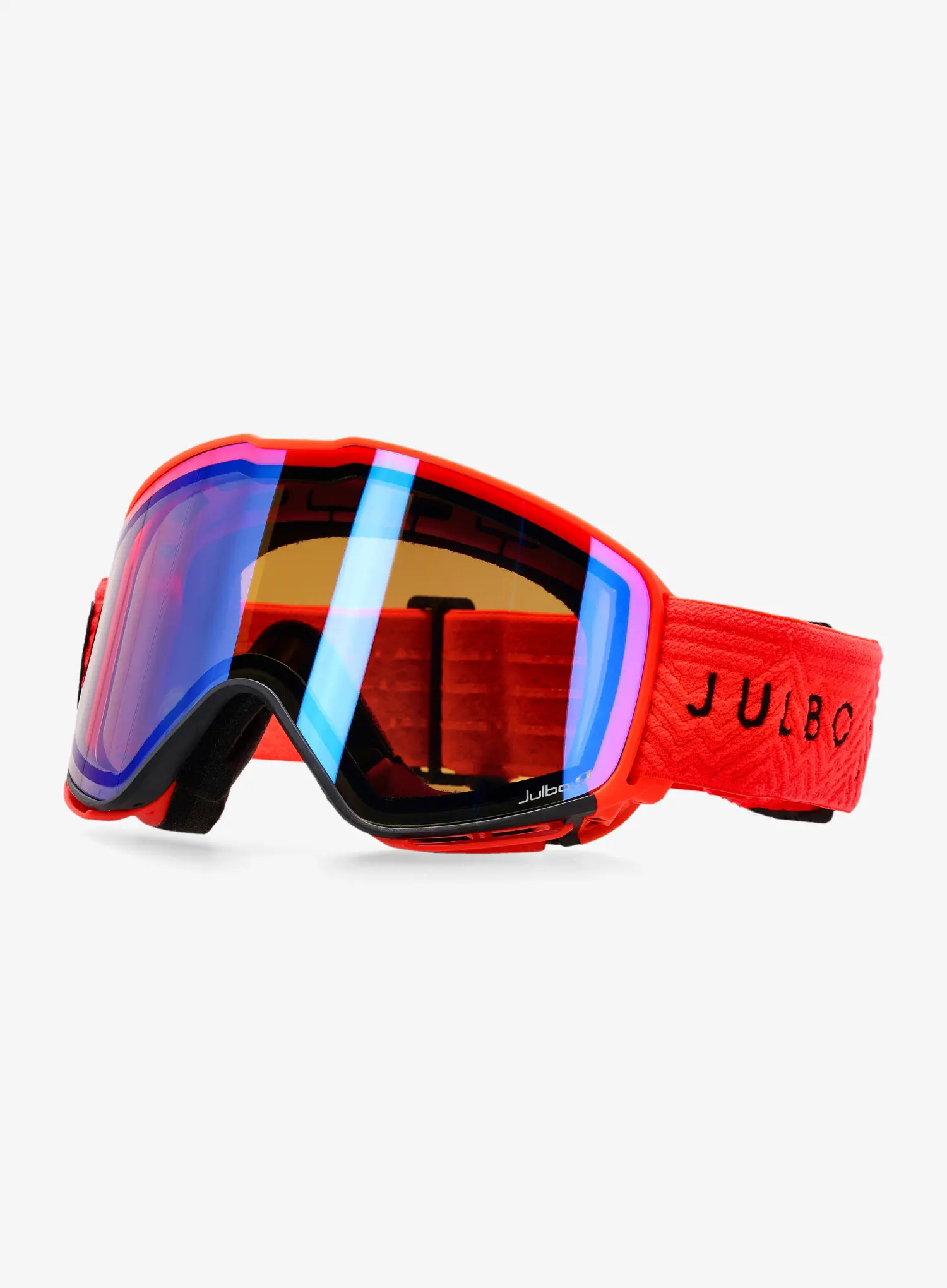 Smučarska očala Julbo Quickshift - REACTIV 2-4 Polarized - red/blue flash