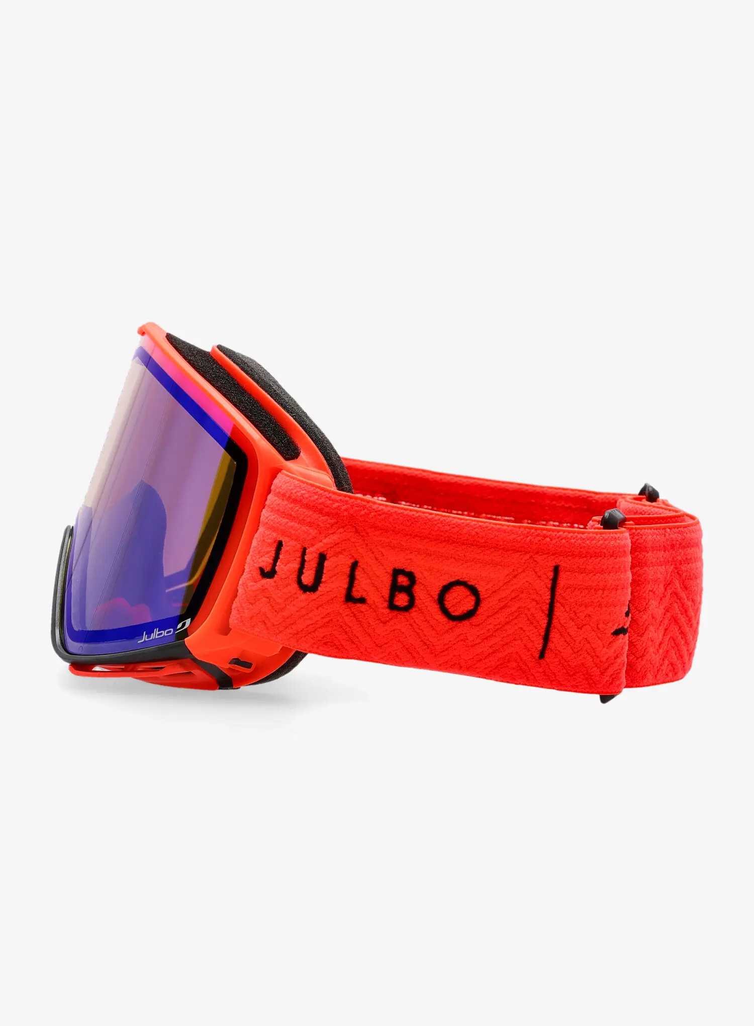 Smučarska očala Julbo Quickshift - REACTIV 2-4 Polarized - red/blue flash