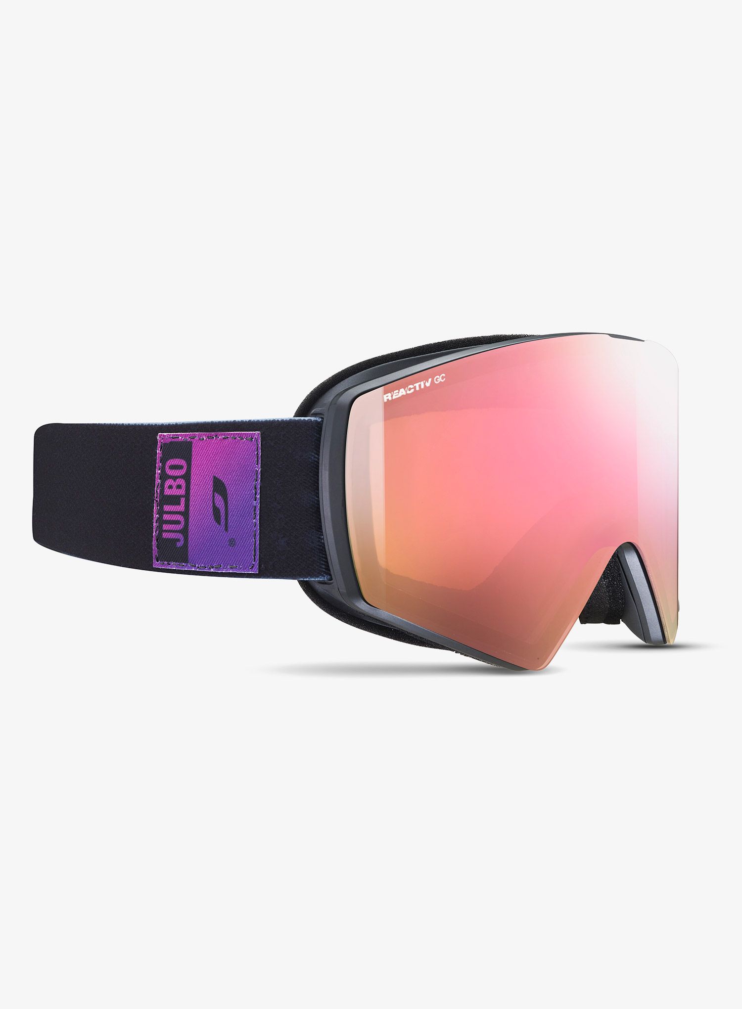 Smučarska očala Julbo Razor Edge - REACTIV 2-3 Glare Control - black/purple