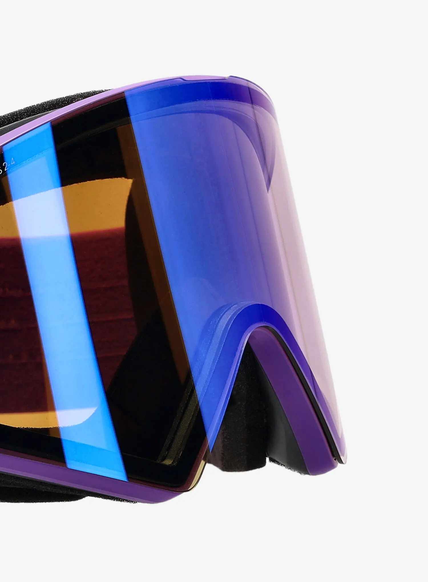 Smučarska očala Julbo Razor Edge - REACTIV 2-4 Polarized - purple/black/blue flash