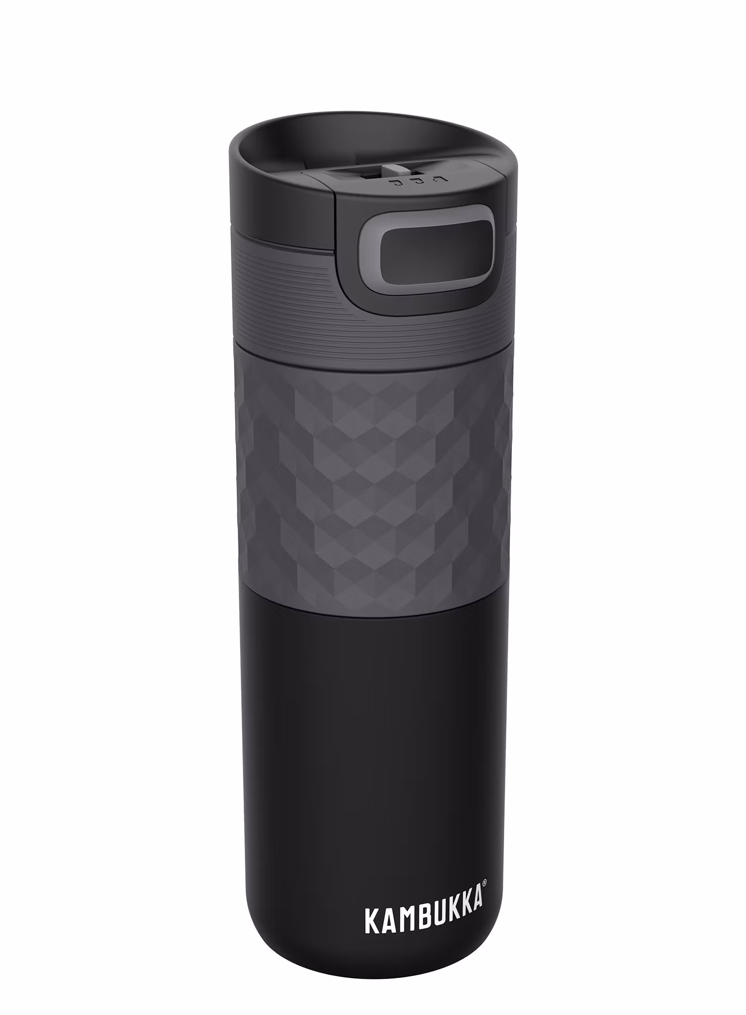 Termo lonček Kambukka Etna Grip 500 ml - black steel