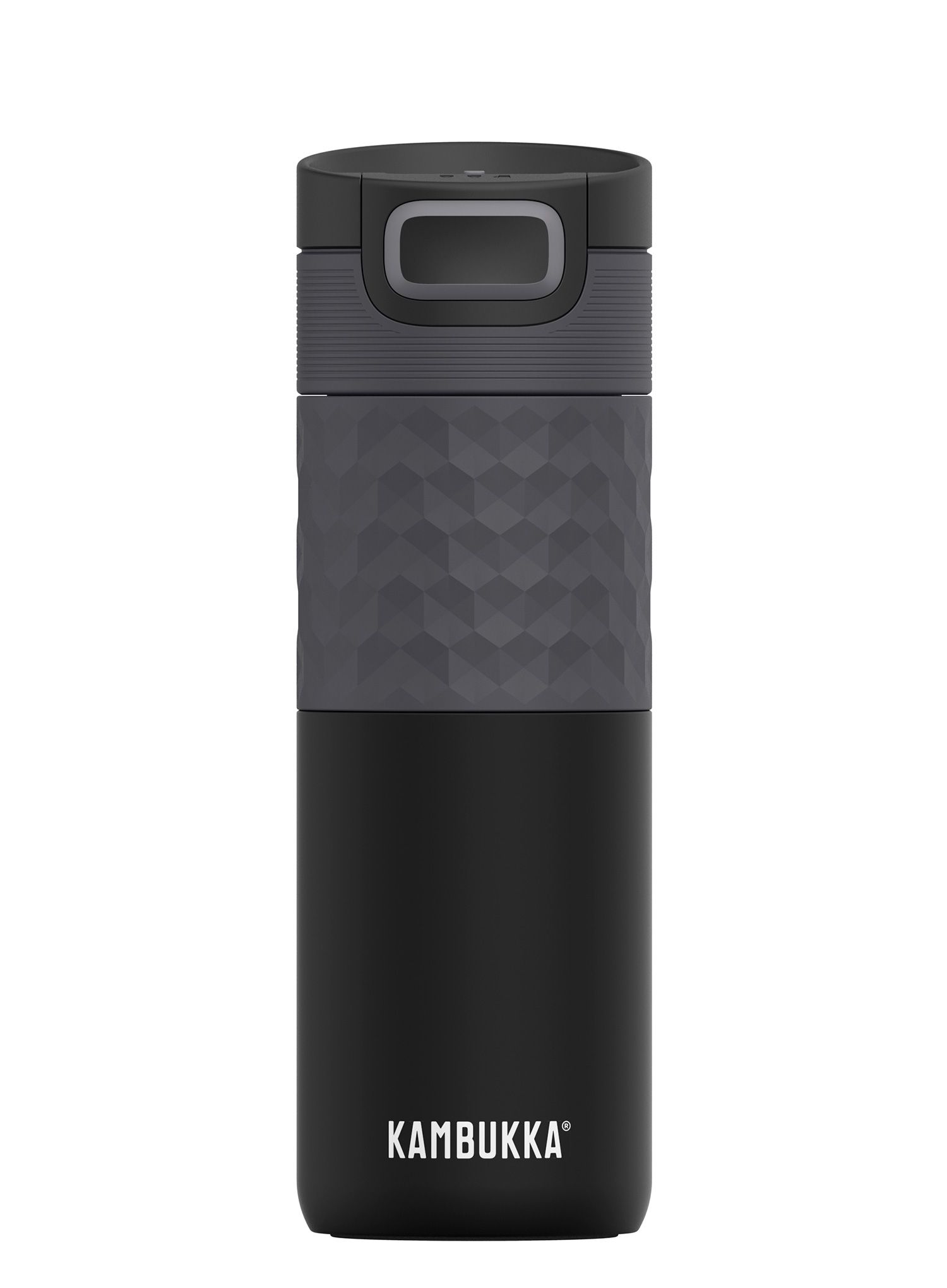 Termo lonček Kambukka Etna Grip 500 ml - black steel