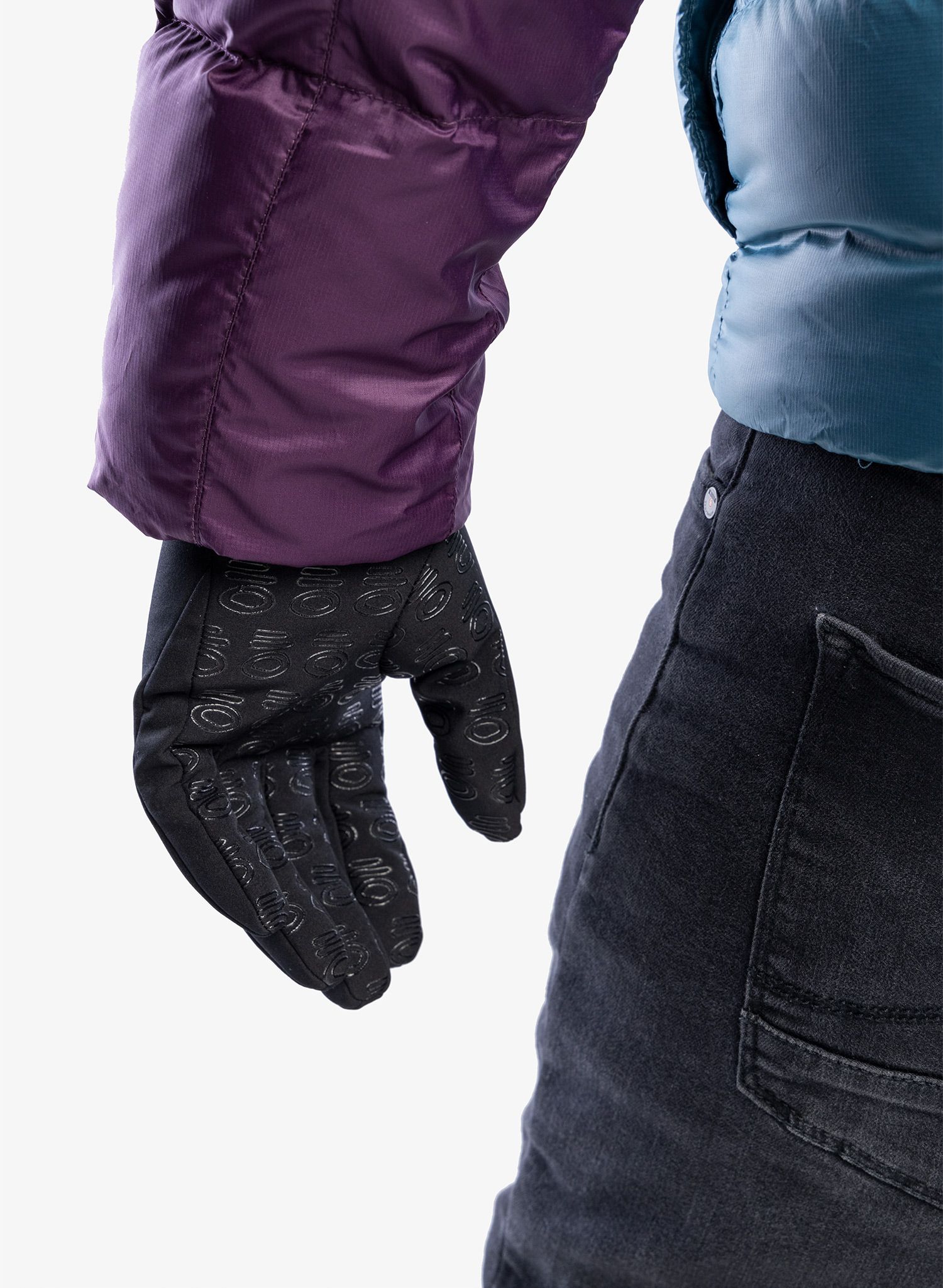 Softshell rokavice Kanfor Berg Pro - black