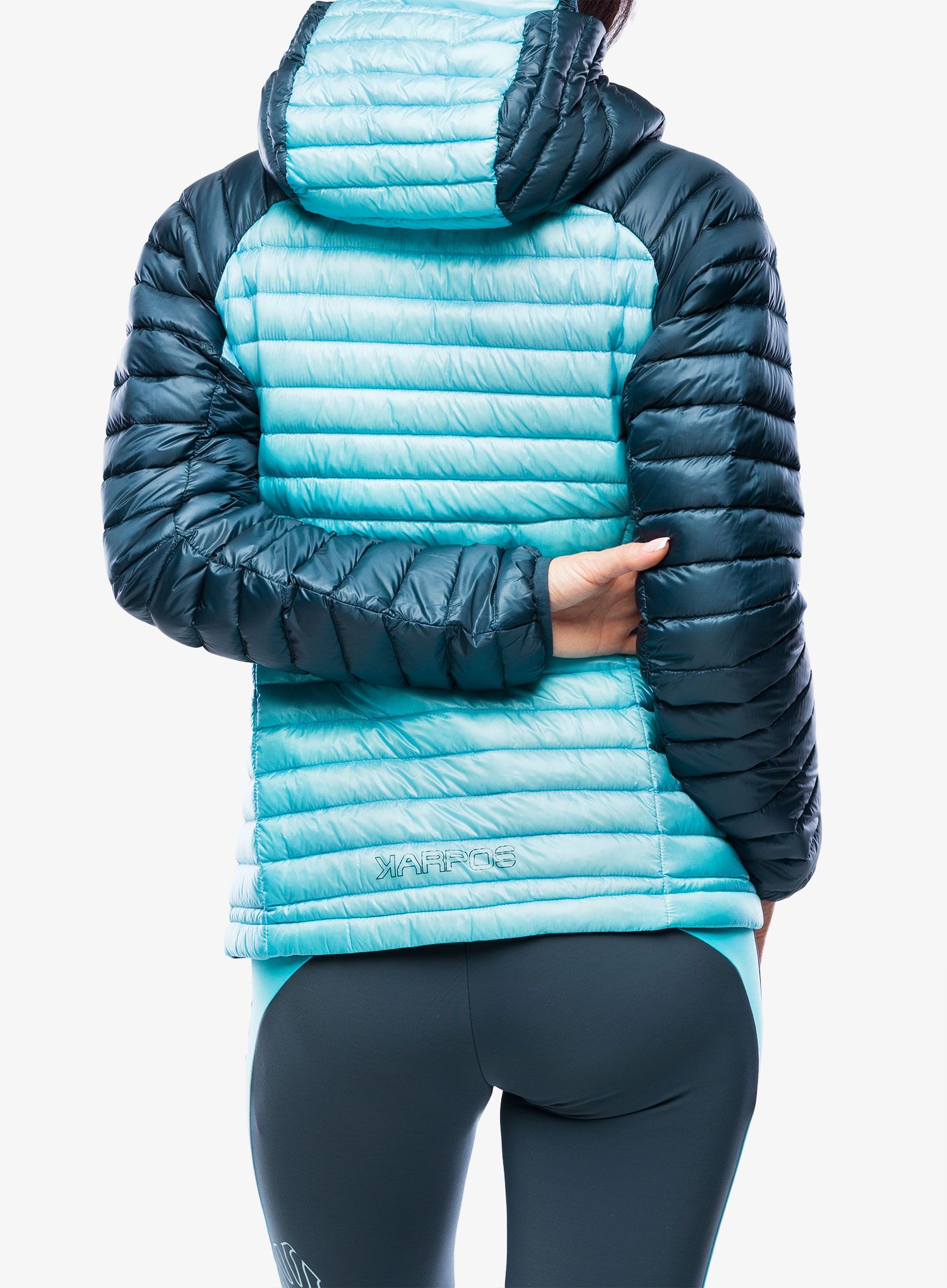 Ženska puhovka Karpos Alagna Down Jacket - blue atoll/midnight