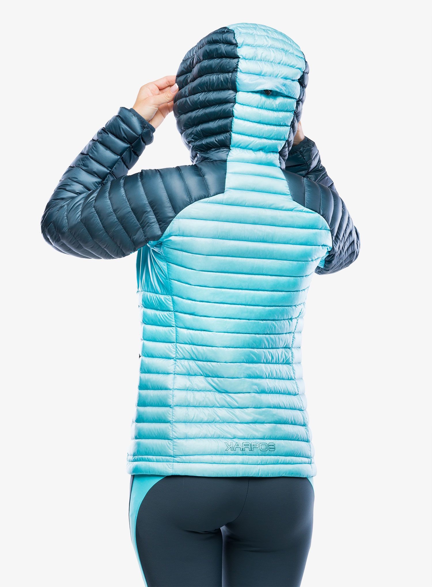 Ženska puhovka Karpos Alagna Down Jacket - blue atoll/midnight