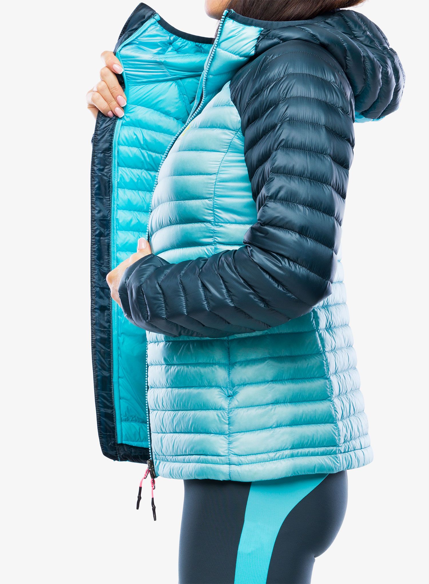 Ženska puhovka Karpos Alagna Down Jacket - blue atoll/midnight