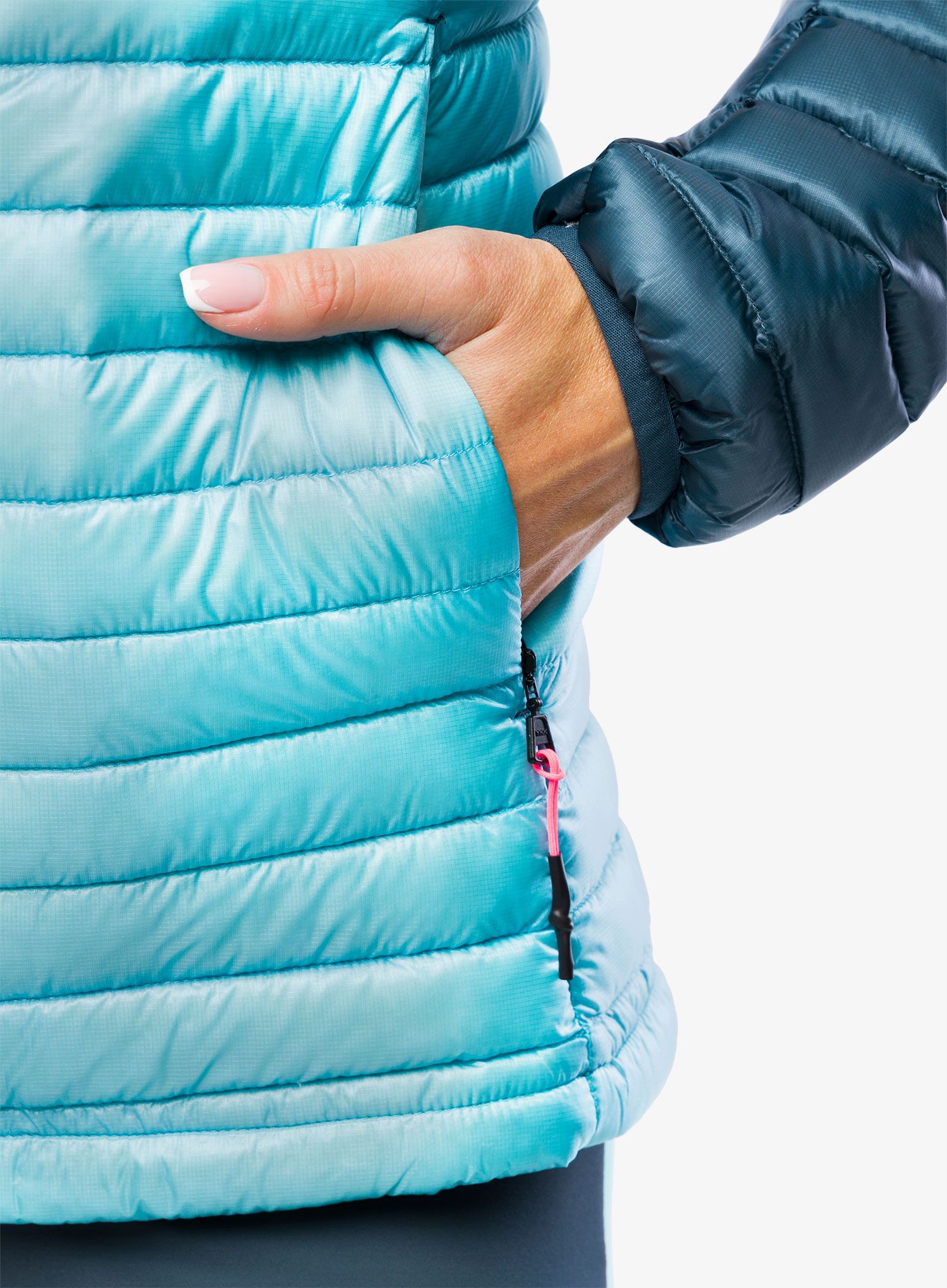 Ženska puhovka Karpos Alagna Down Jacket - blue atoll/midnight