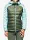 Ženska puhovka Karpos Alagna Down Jacket - thyme/aqua sky