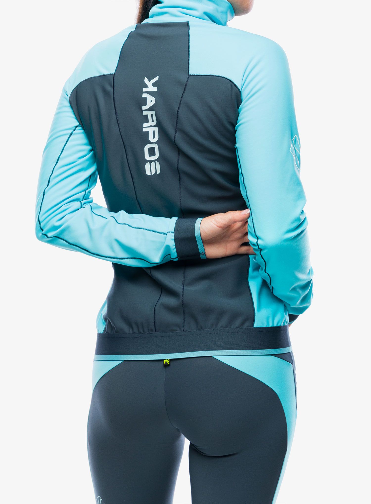 Ženska jakna za turno smučanje Karpos Alagna Evo Jacket - midnight/blue atoll