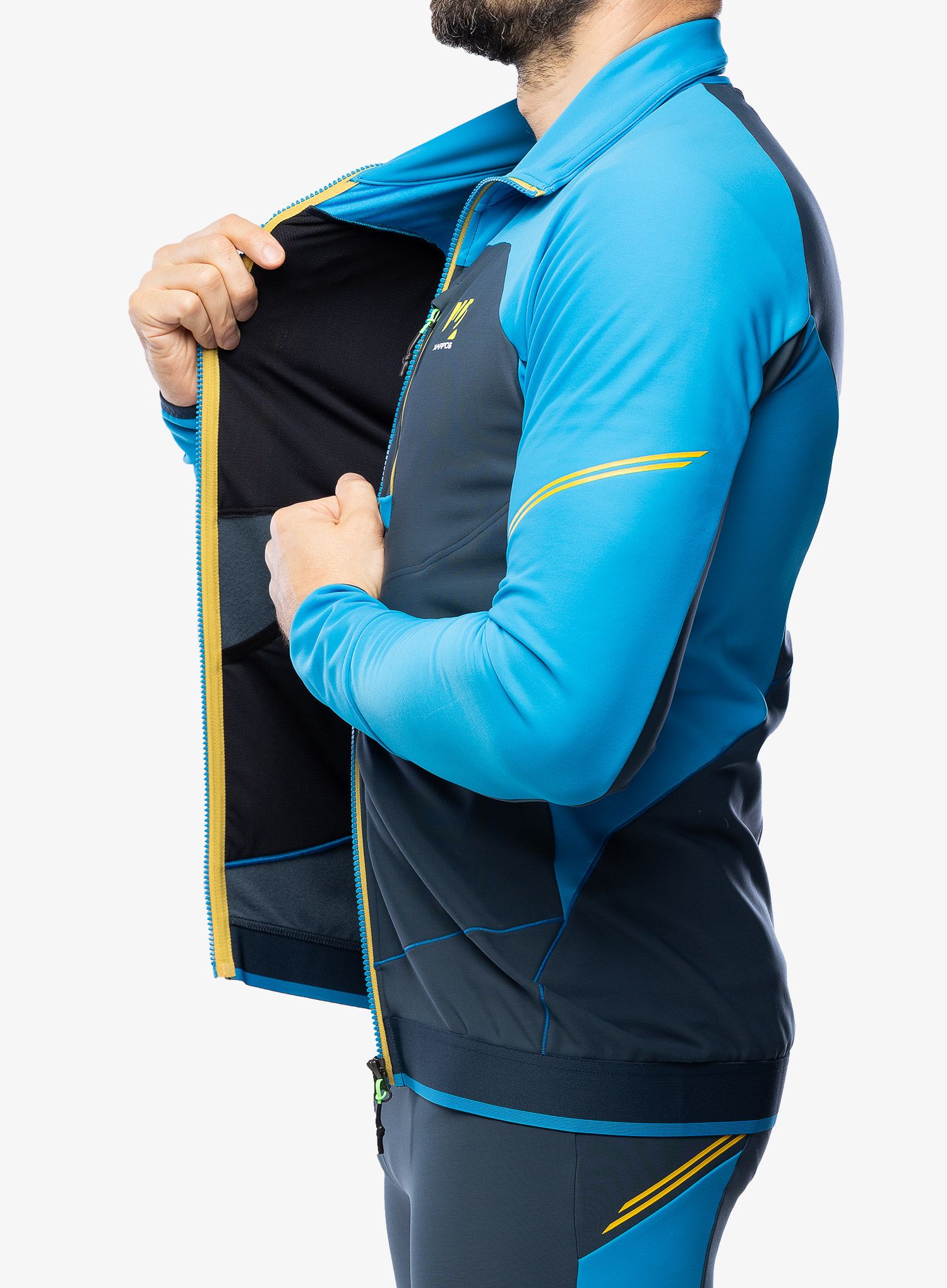 Jakna za turno smučanje Karpos Alagna Evo Jacket - midnight/diva blue