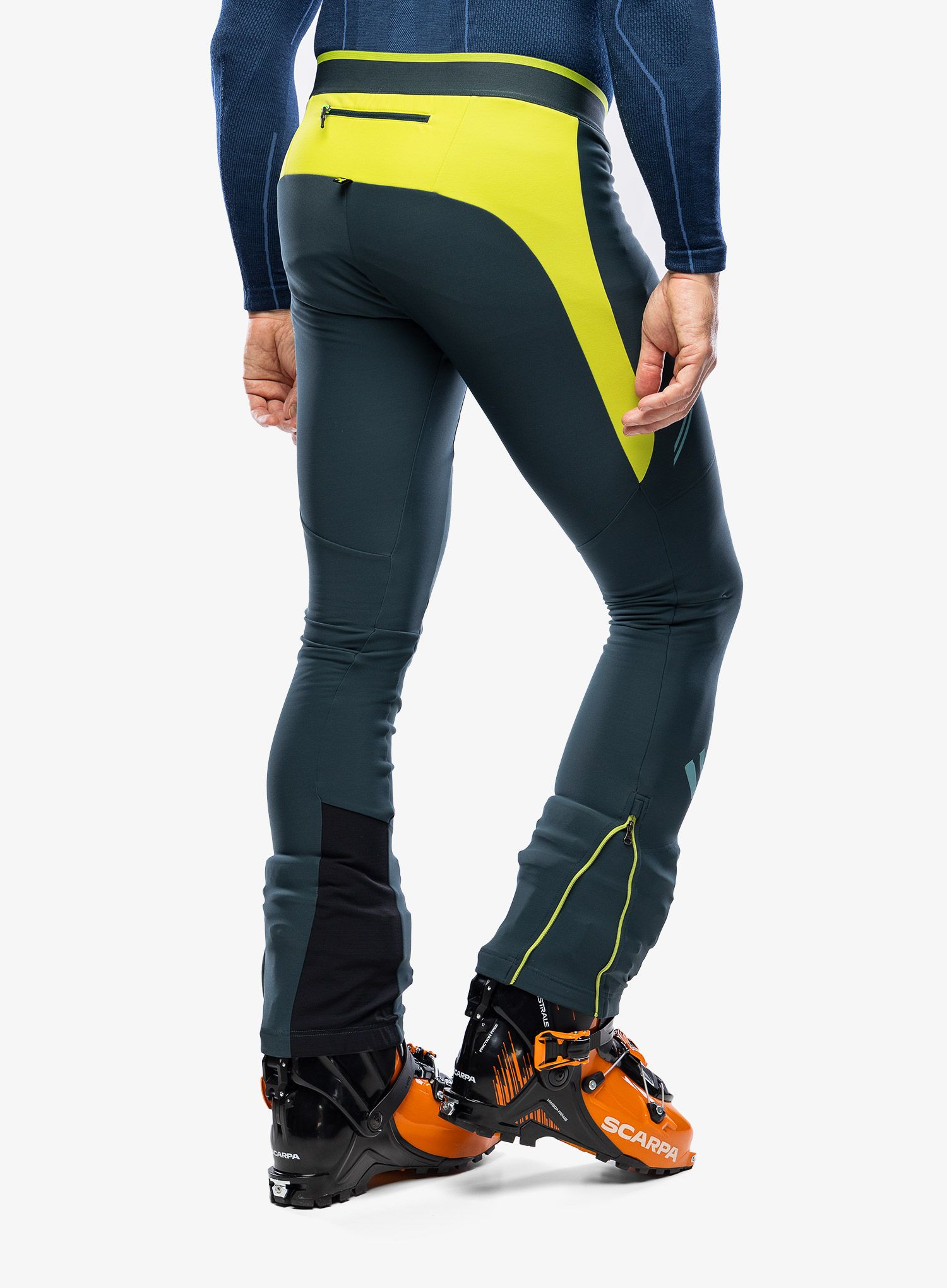 Pohodniške hlače Karpos Alagna Evo Pant - forest/kiwi colada