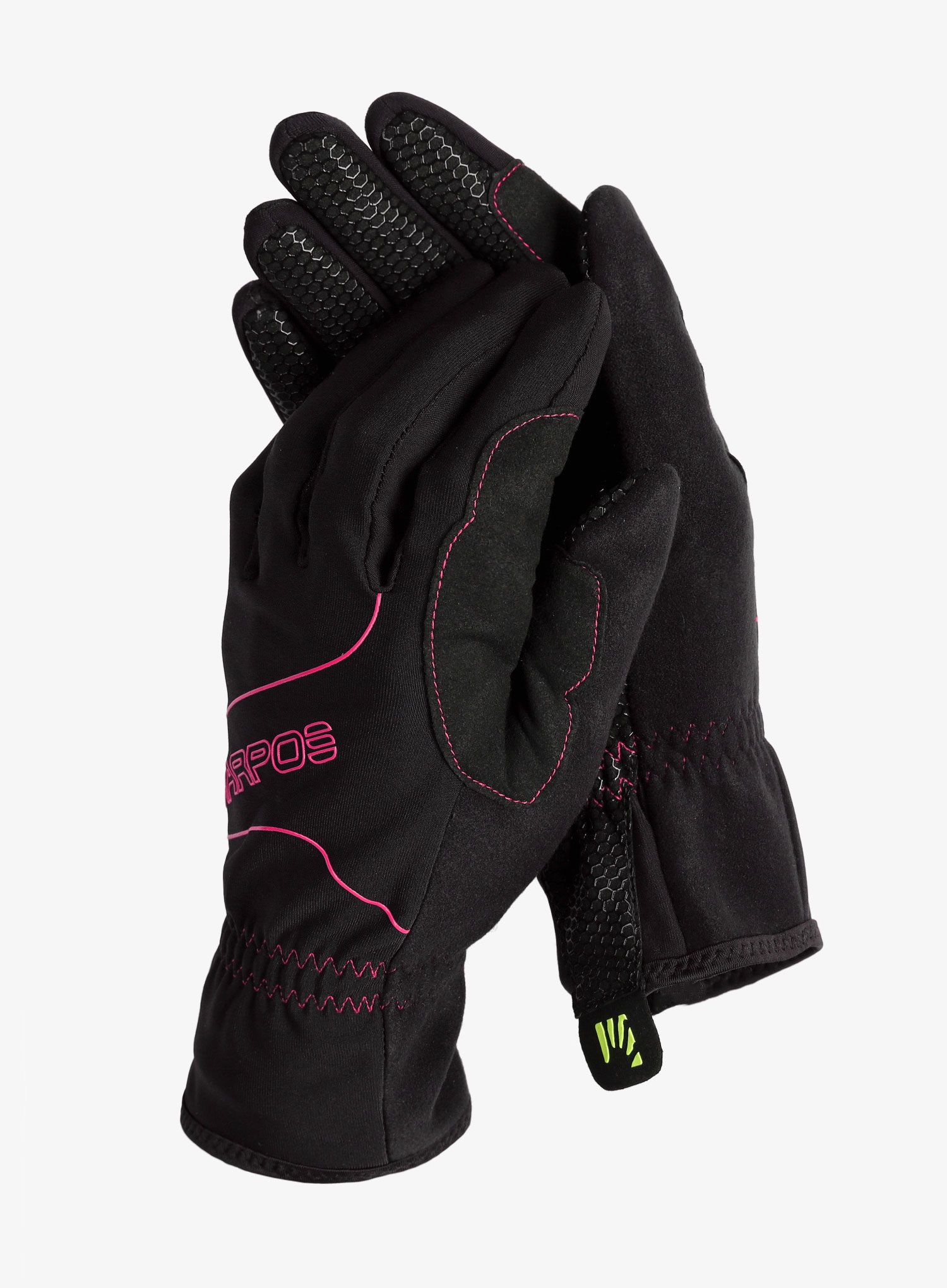 Pohodniške rokavice Karpos Alagna Glove - black/cabaret