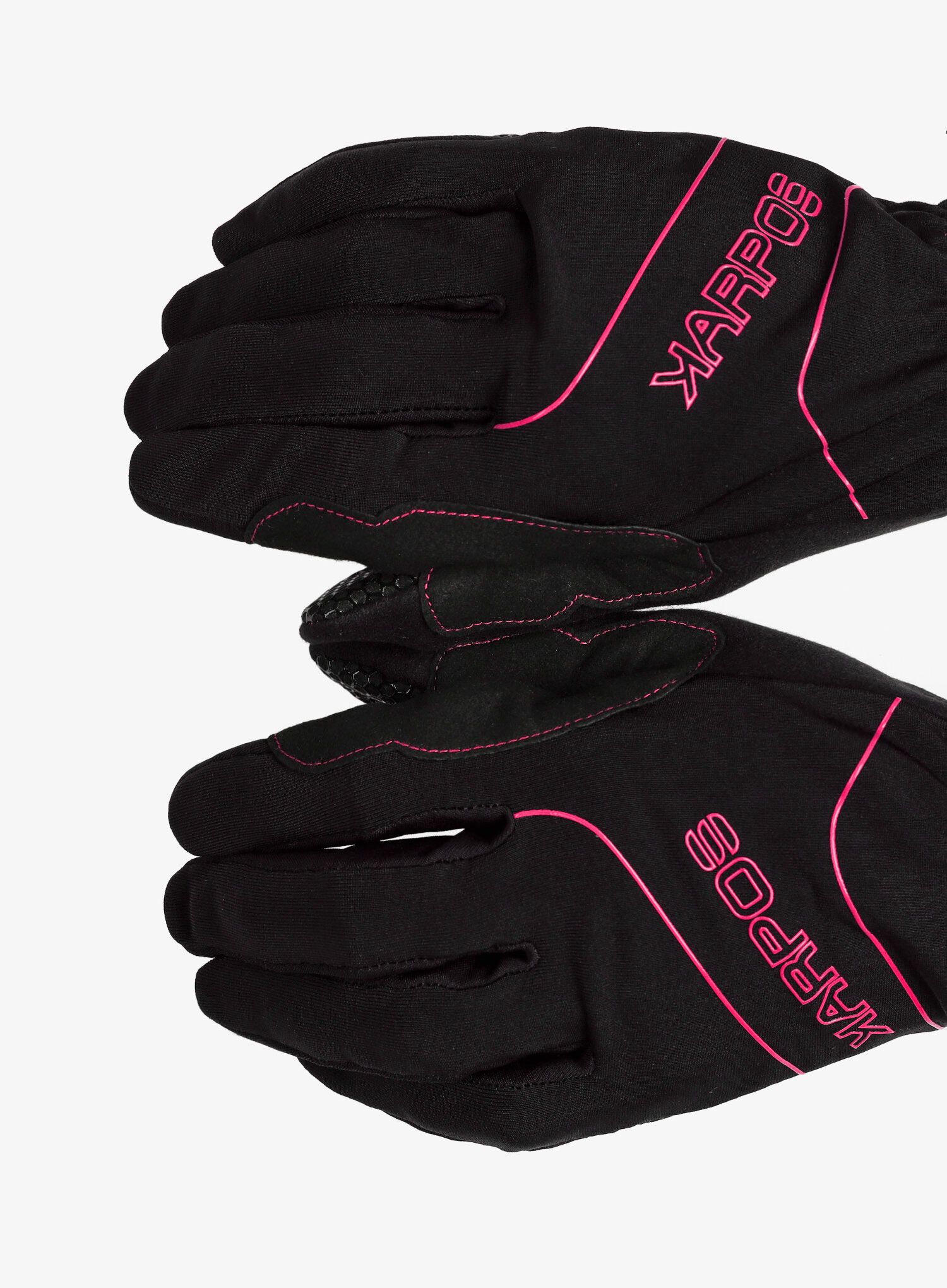 Pohodniške rokavice Karpos Alagna Glove - black/cabaret