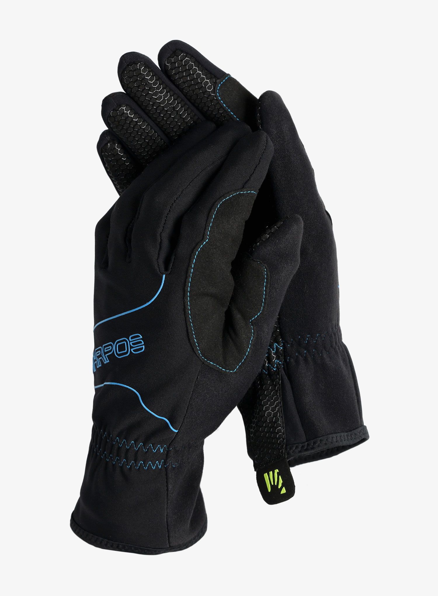 Rokavice za turno smučanje Karpos Alagna Glove - black/diva blue