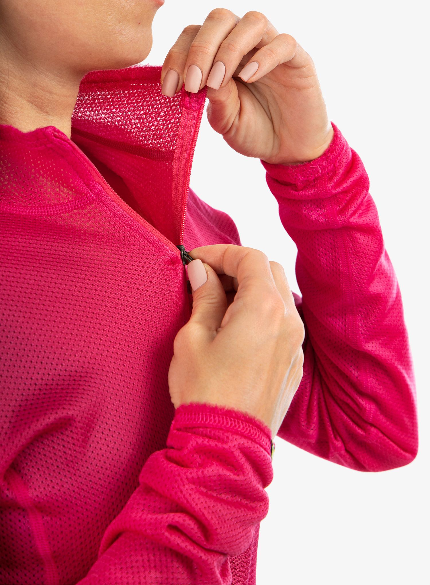 Jopica Karpos Alagna Half Zip Light Fleece - cabaret