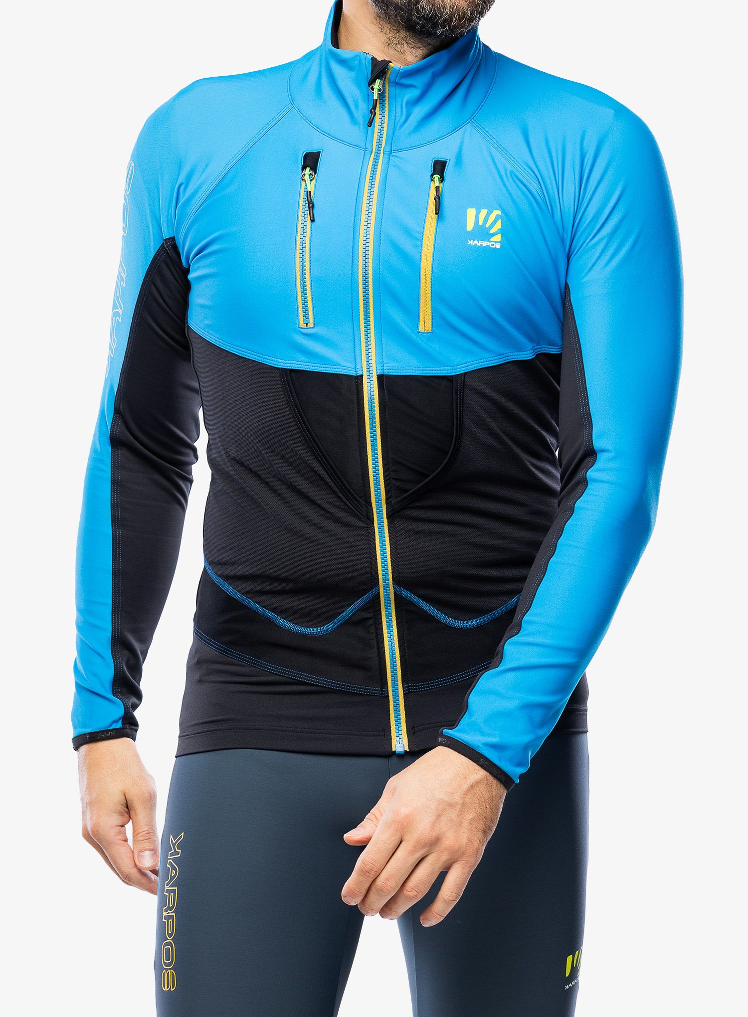 Softshell jakna Karpos Alagna Lite Jacket - diva blue/black
