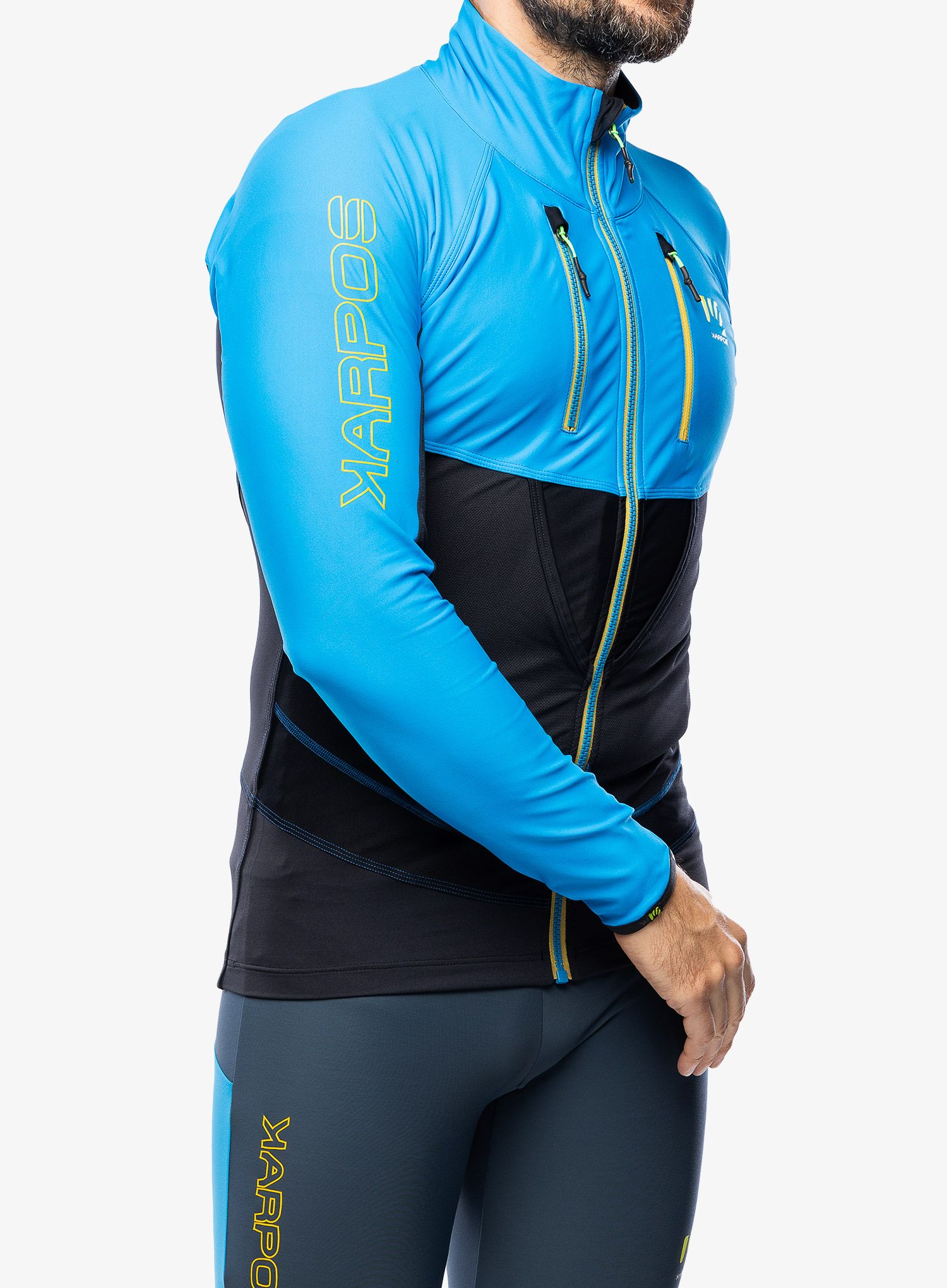 Softshell jakna Karpos Alagna Lite Jacket - diva blue/black