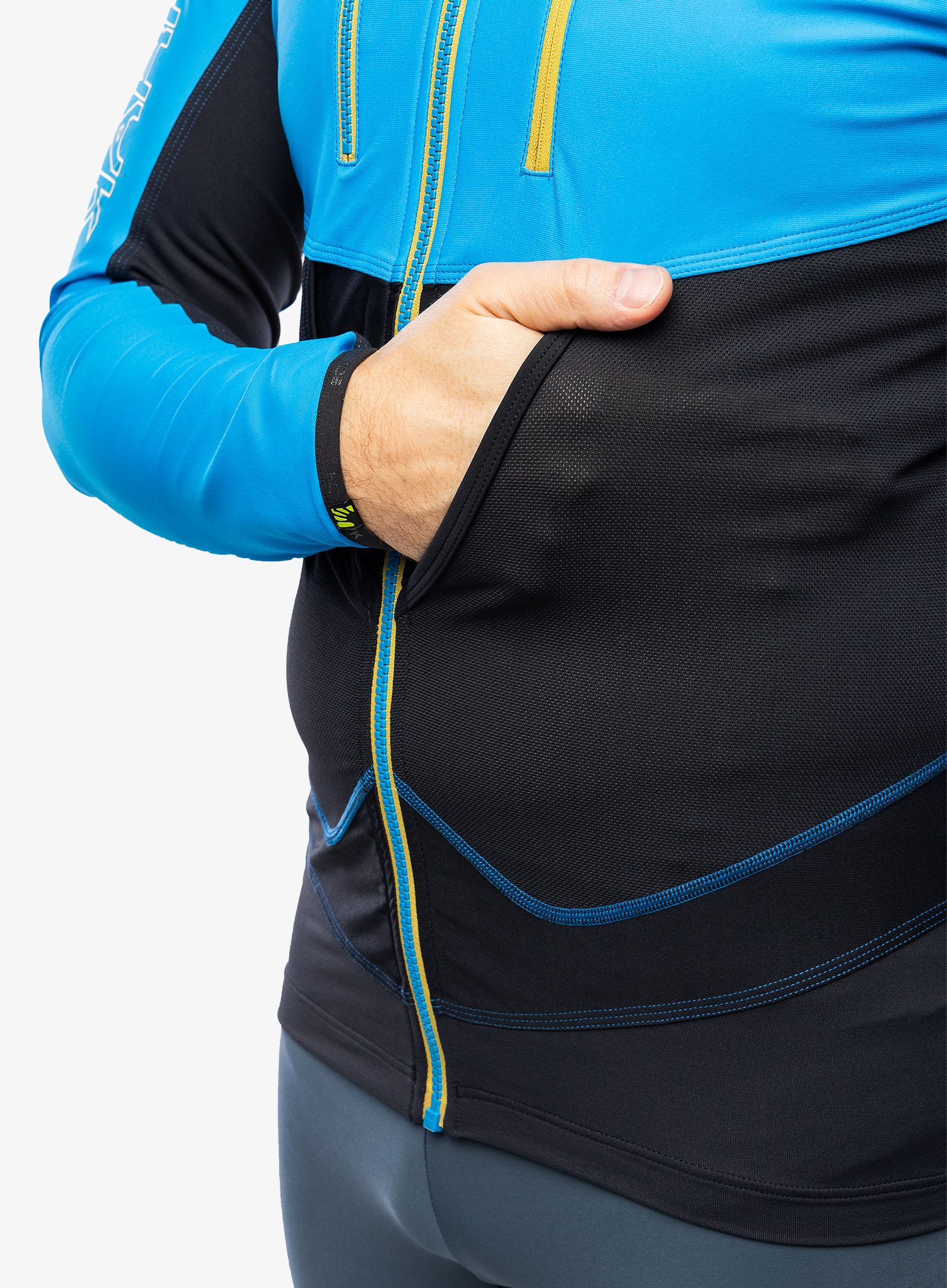 Softshell jakna Karpos Alagna Lite Jacket - diva blue/black