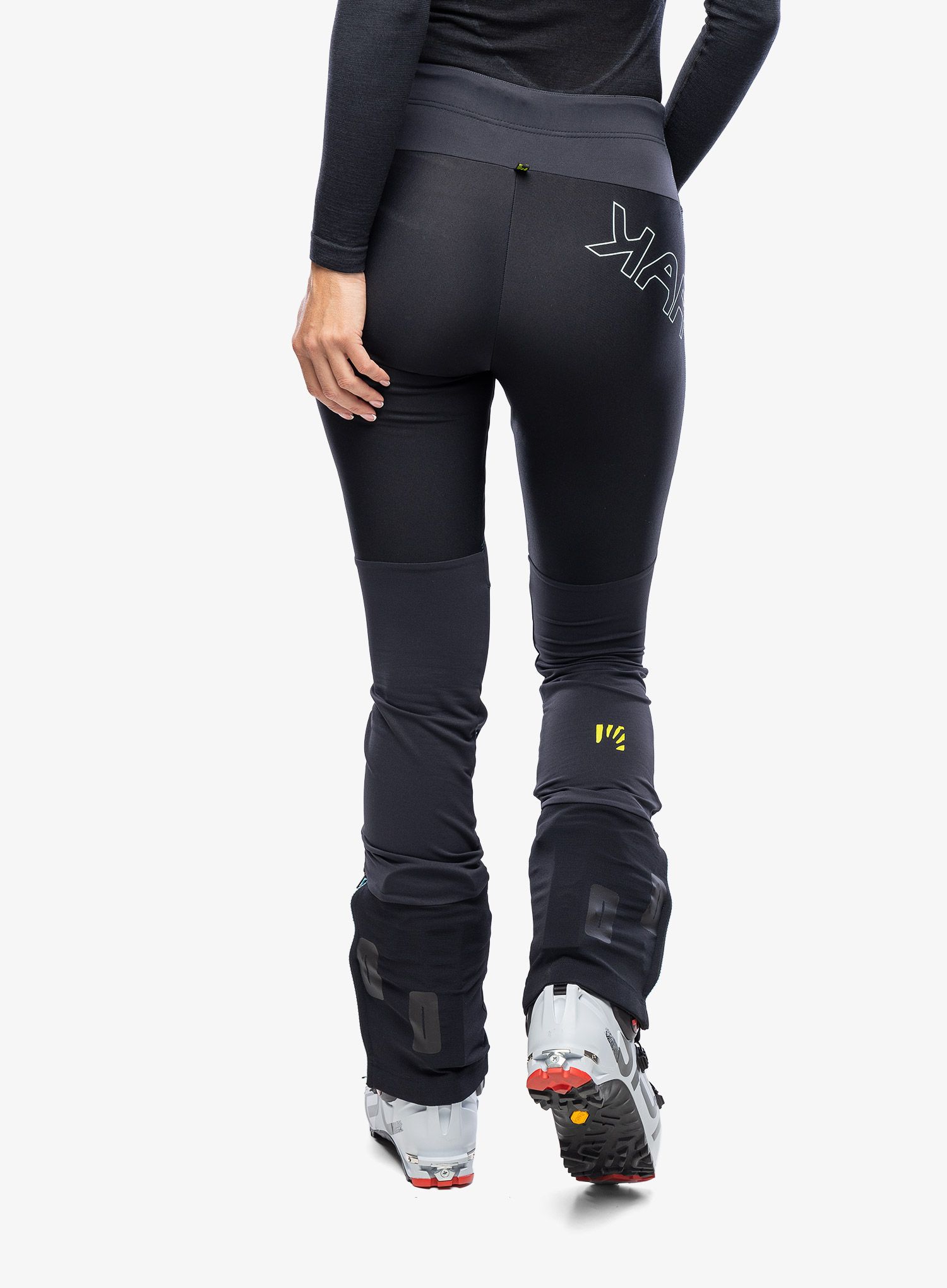 Ženske hlače za turno smučanje Karpos Alagna Lite Pant - black/blue atoll