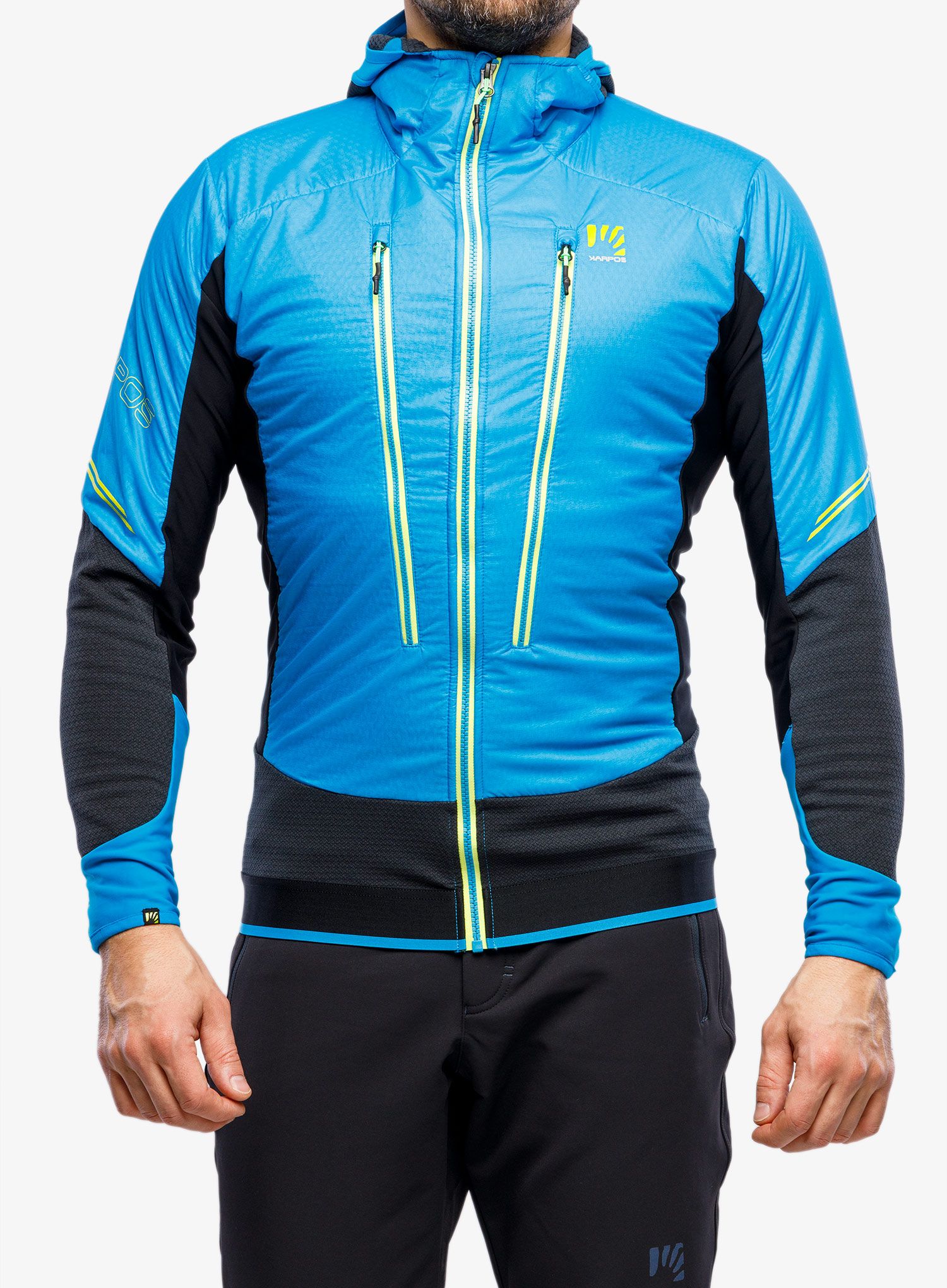 Moška smučarska jakna Karpos Alagna Plus Evo Jacket - blue jewel/black