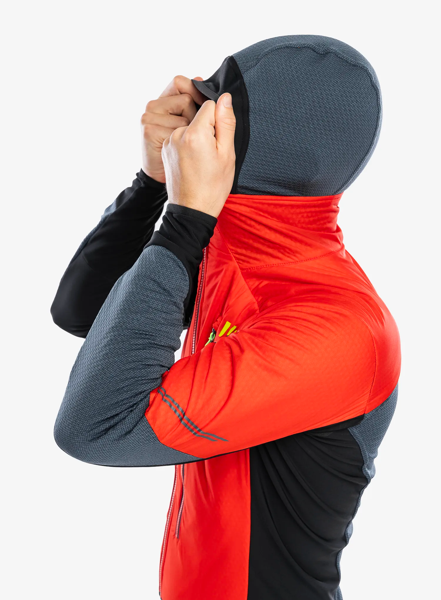 Jakna za turno smučanje Karpos Alagna Plus Evo Jacket - fiery red/midnight