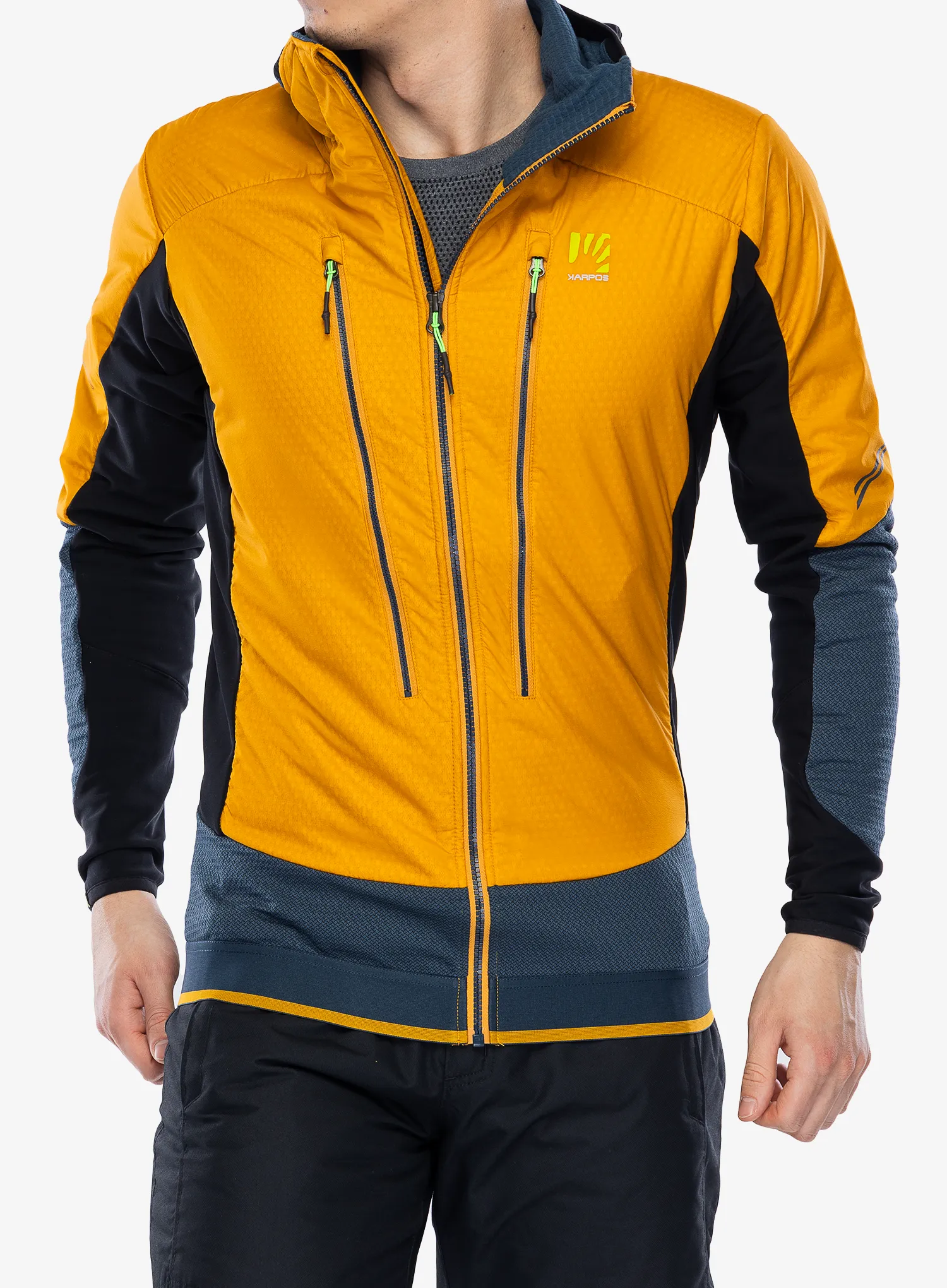 Jakna za turno smučanje Karpos Alagna Plus Evo Jacket - golden/midnight