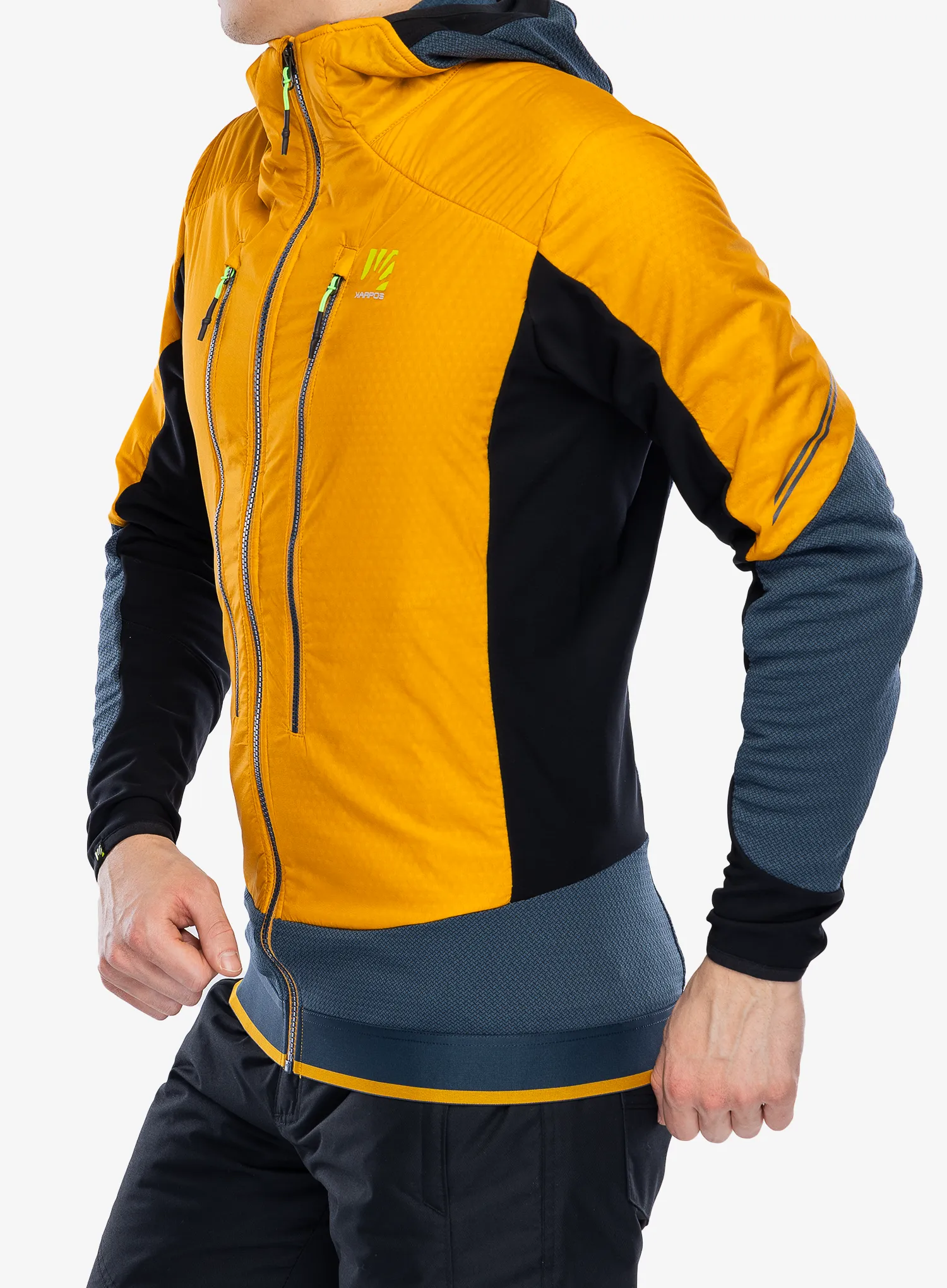 Jakna za turno smučanje Karpos Alagna Plus Evo Jacket - golden/midnight