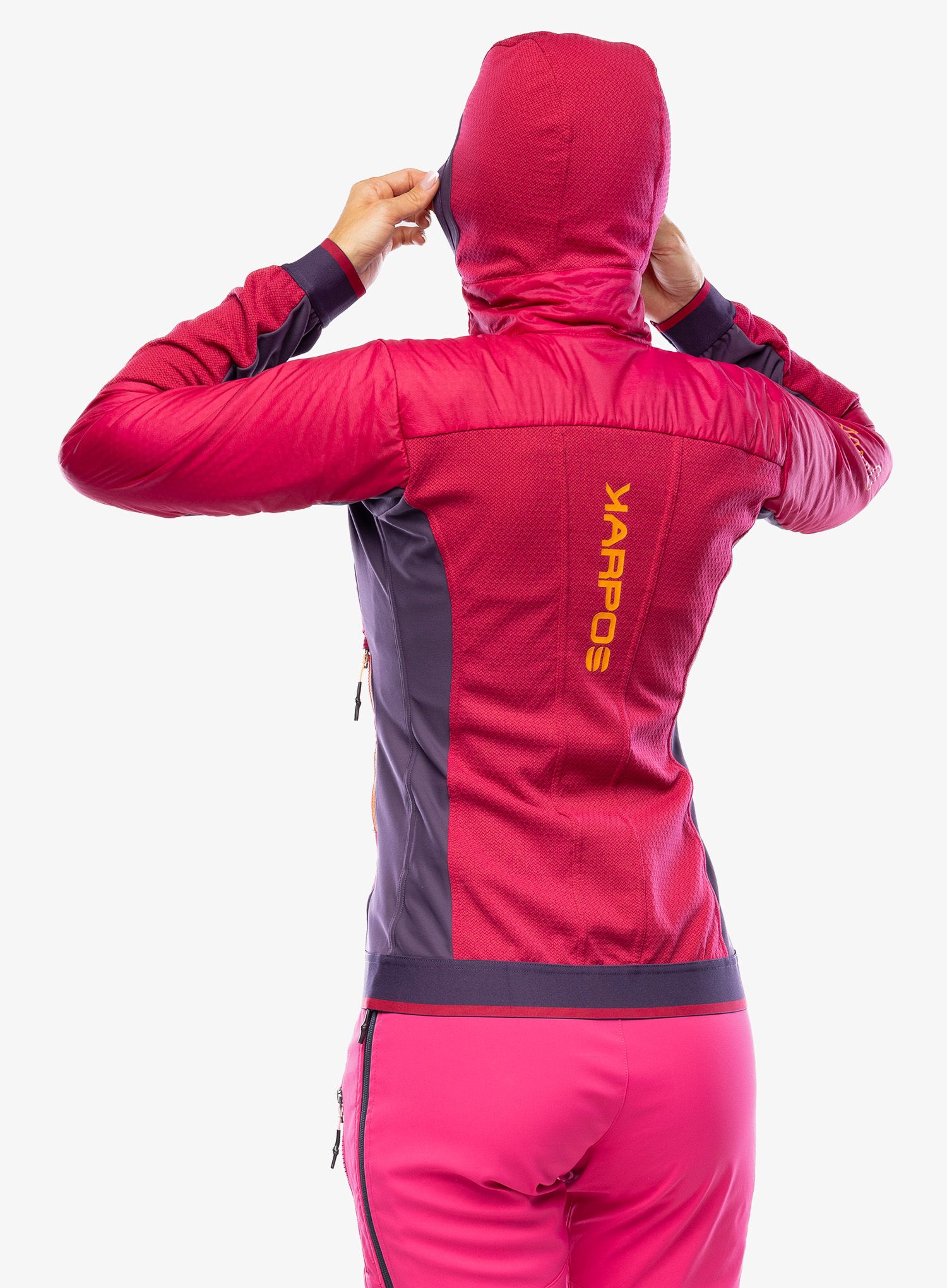 Ženska jakna za turno smučanje Karpos Alagna Plus Evo Jacket - granita/grape