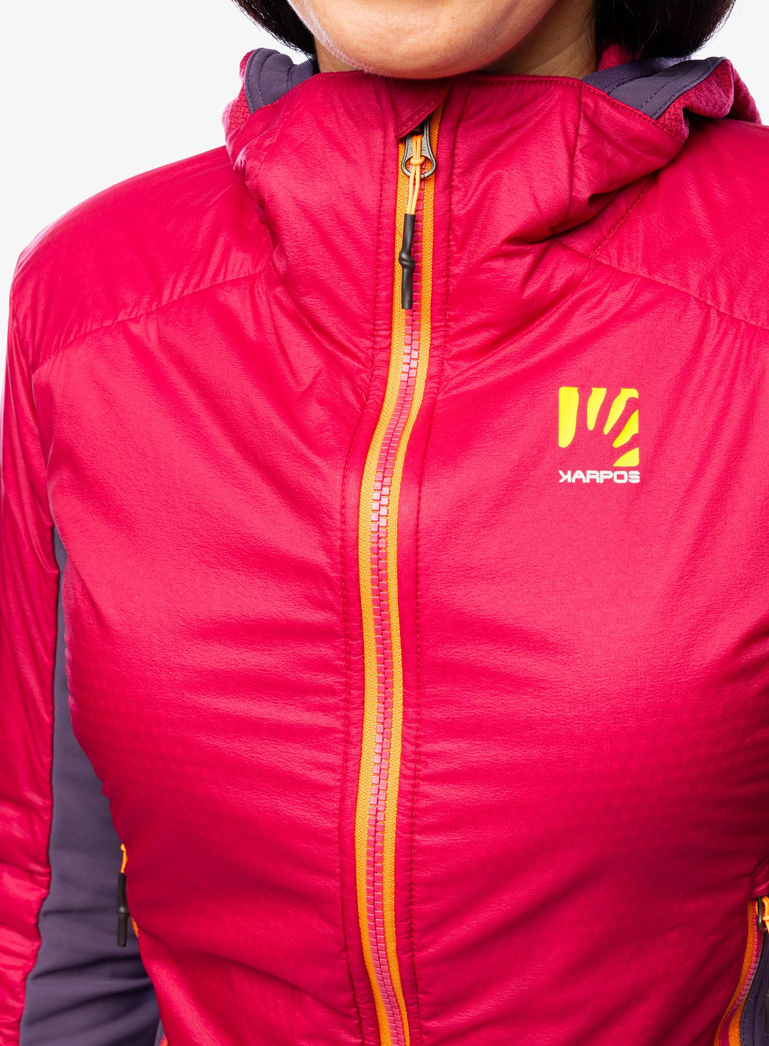 Ženska jakna za turno smučanje Karpos Alagna Plus Evo Jacket - granita/grape