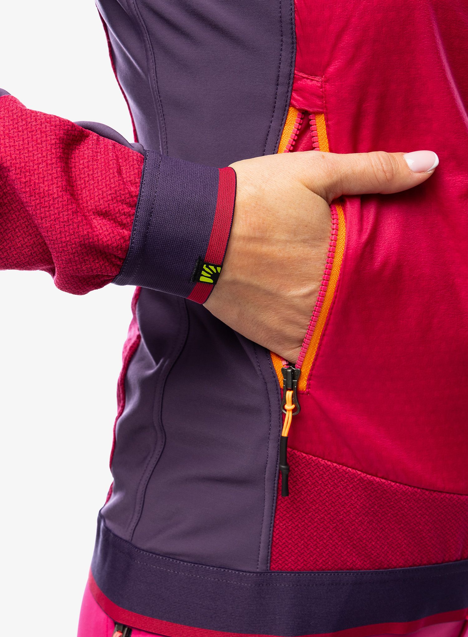 Ženska jakna za turno smučanje Karpos Alagna Plus Evo Jacket - granita/grape