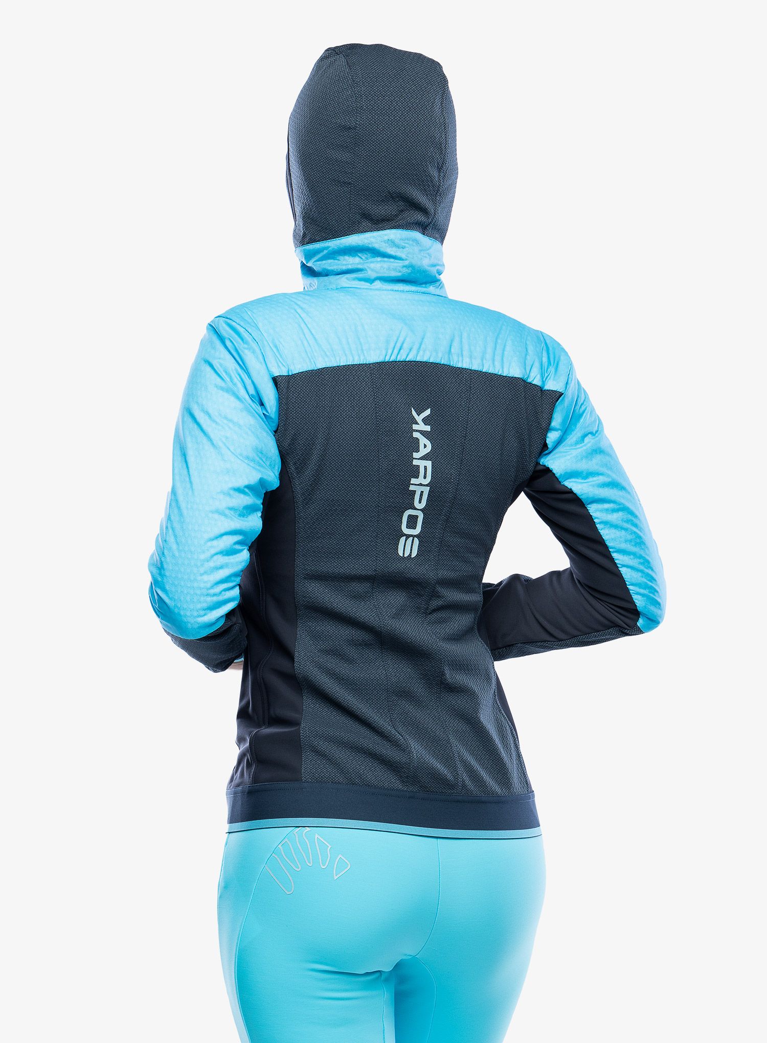 Ženska jakna za turno smučanje Karpos Alagna Plus Evo Jacket - midnight/blue atoll