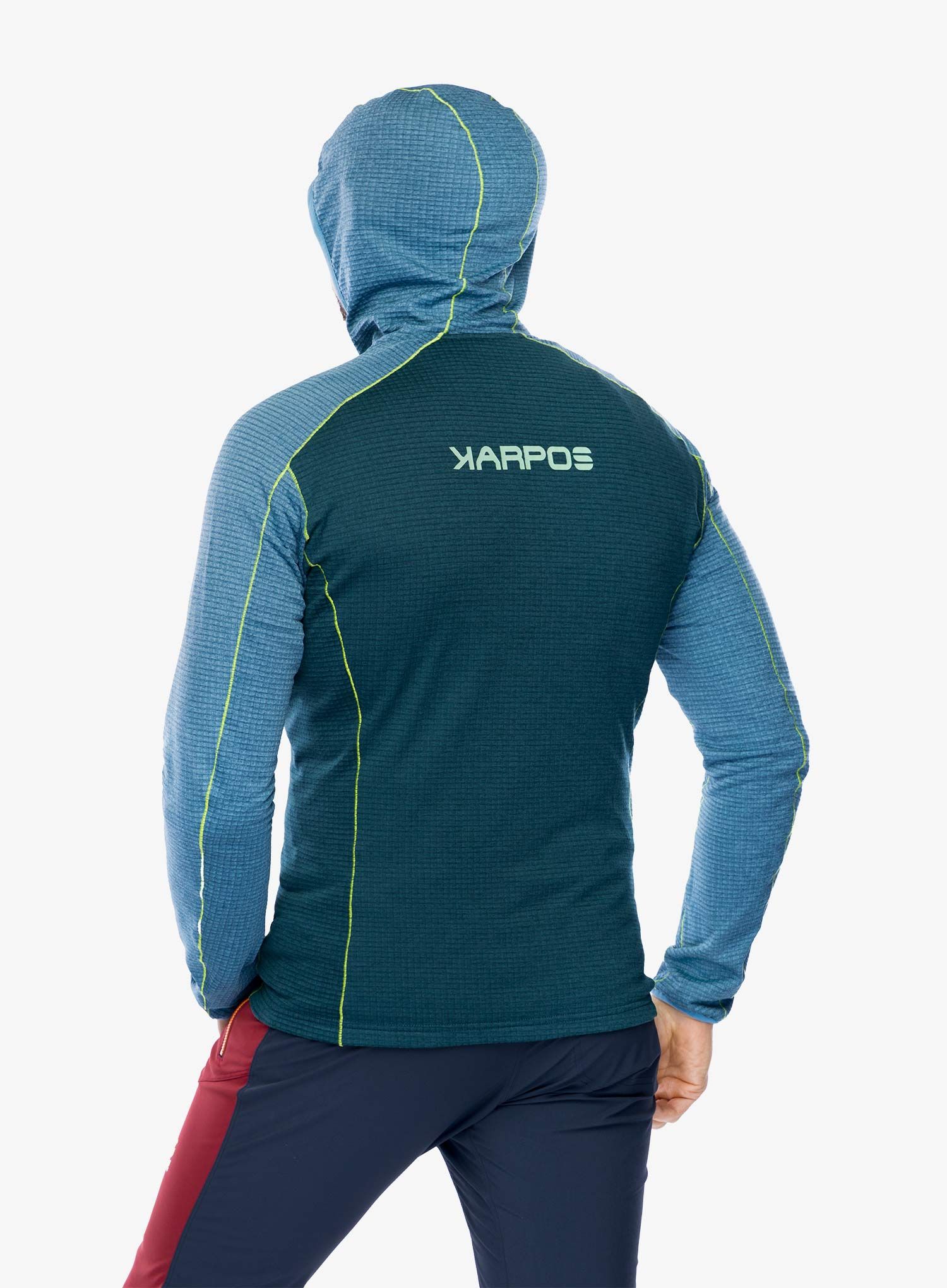 Jopica s kapuco Karpos Ambrizzola Full-Zip Hoodie - stargazer/niagara