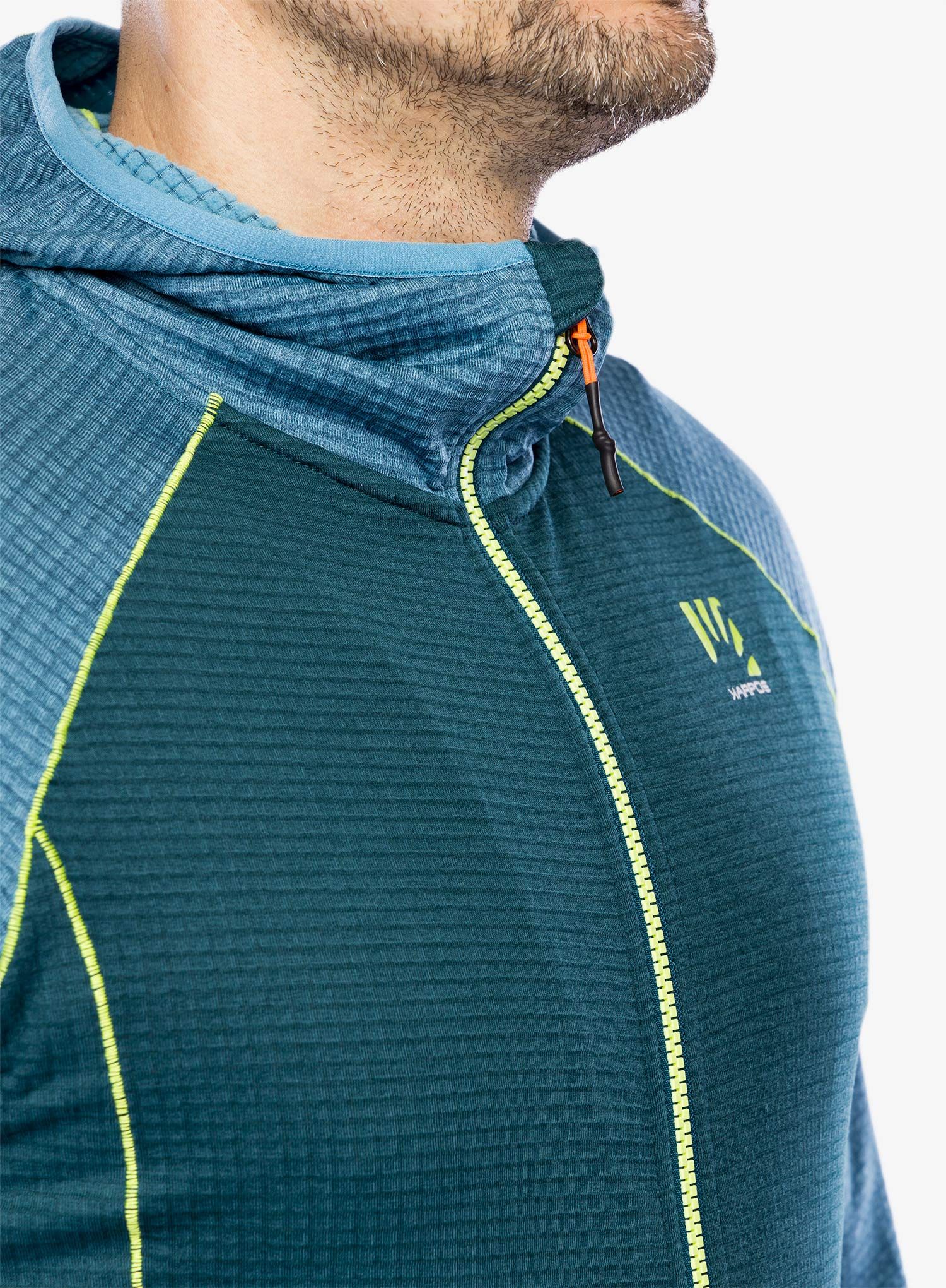Jopica s kapuco Karpos Ambrizzola Full-Zip Hoodie - stargazer/niagara