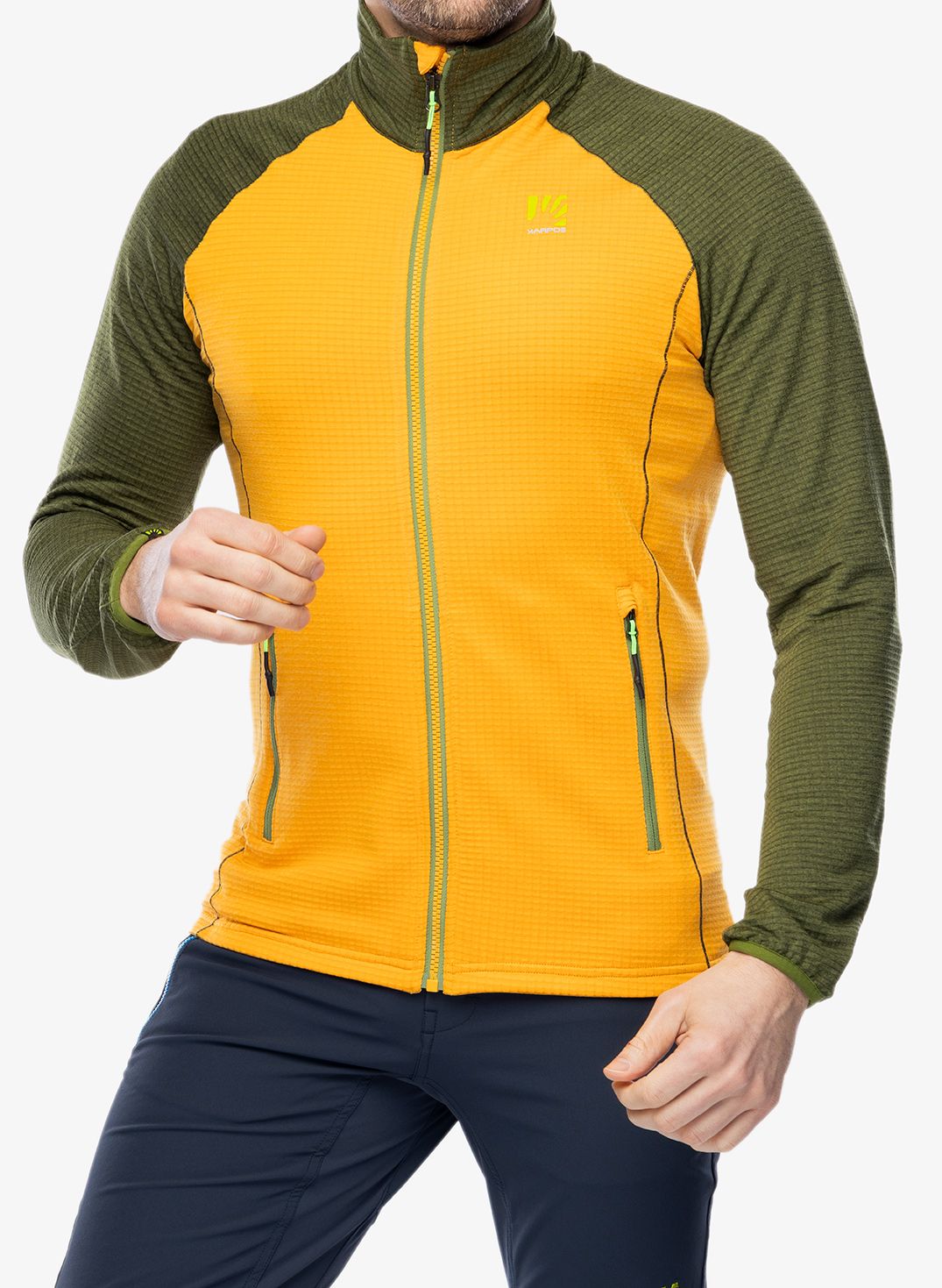 Flis Karpos Ambrizzola Full-Zip - radiant/cedar green