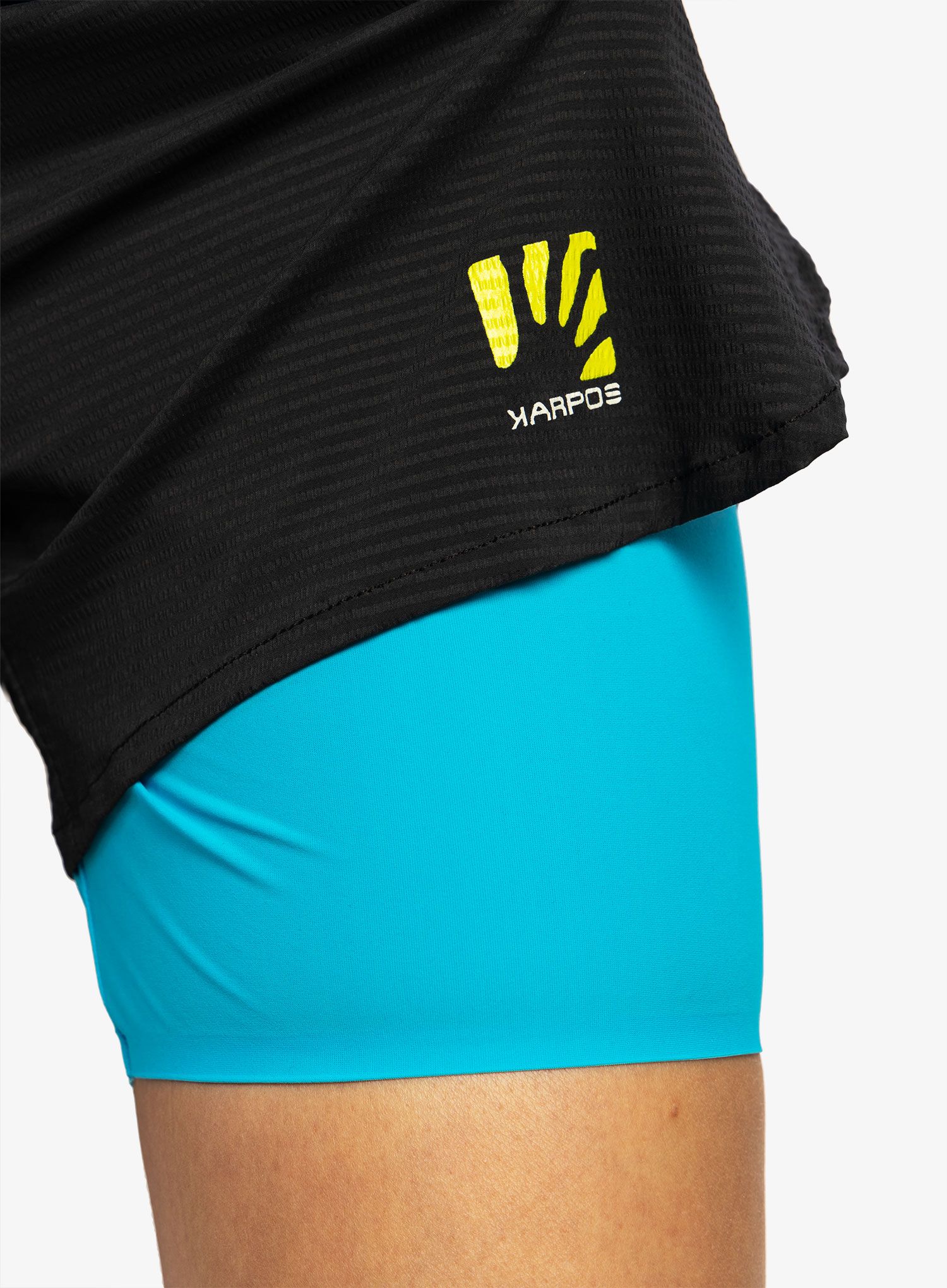 Ženske tekaške kratke hlače Karpos Cengia Short - blue atoll/black