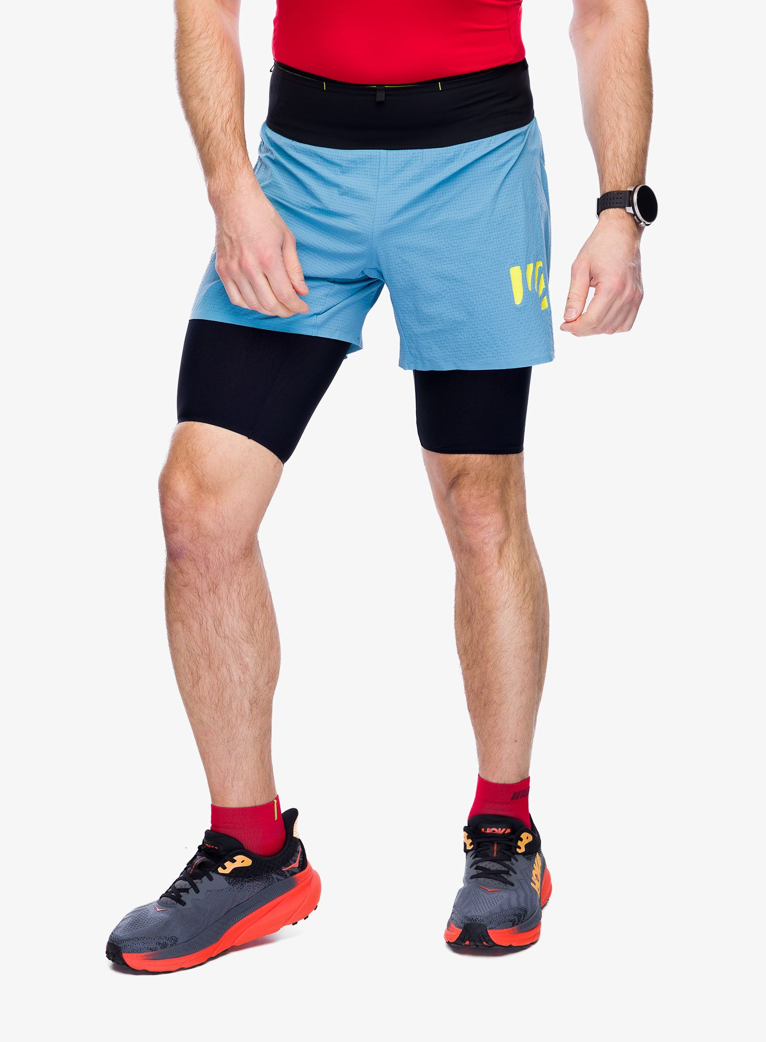Tekaške kratke hlače Karpos Cengia Short - niagara/black